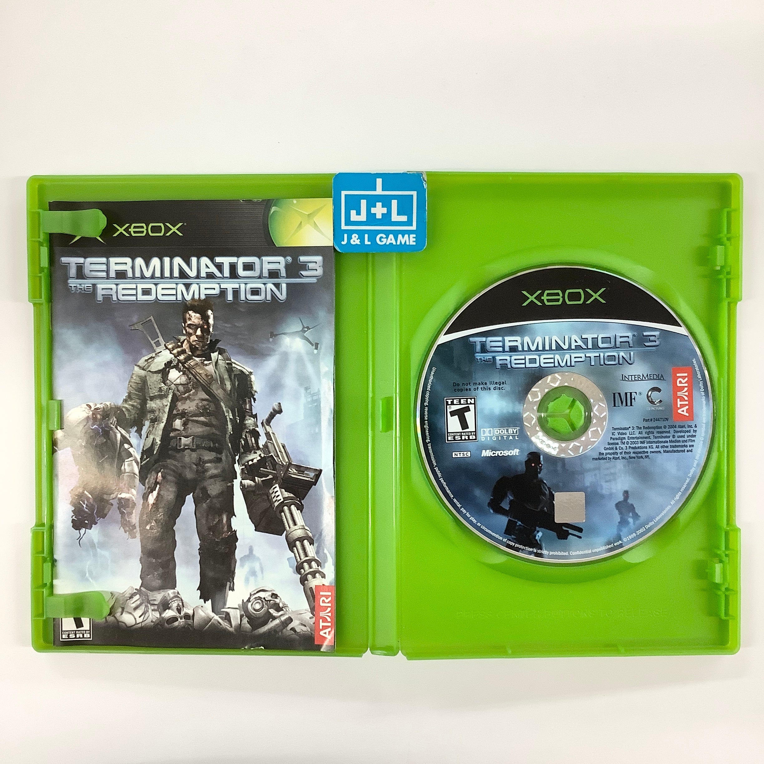 Terminator 3: The Redemption - (XB) Xbox [Pre-Owned] Video Games Atari SA