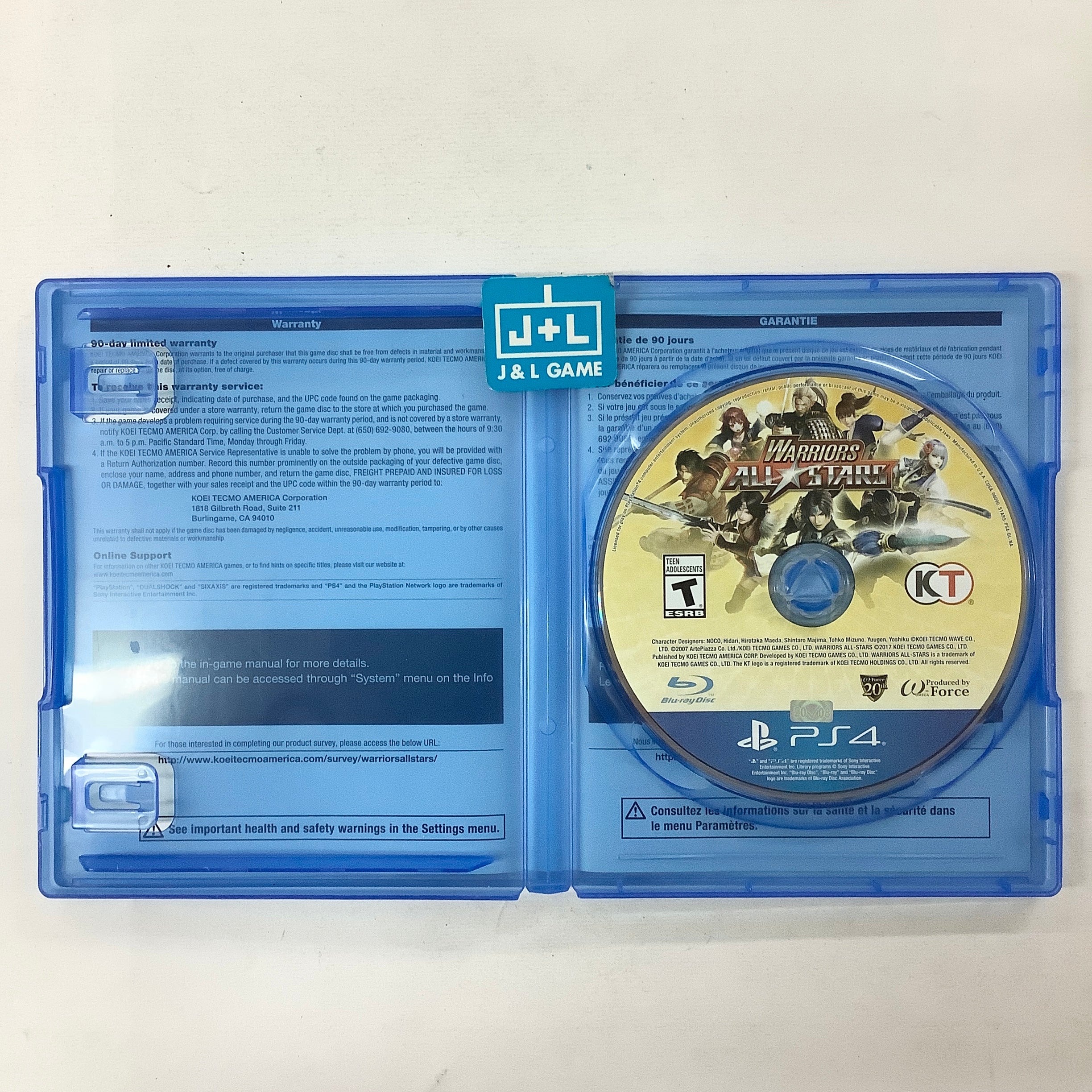 Warriors All-Stars - (PS4) PlayStation 4 [Pre-Owned] Video Games Koei Tecmo Games