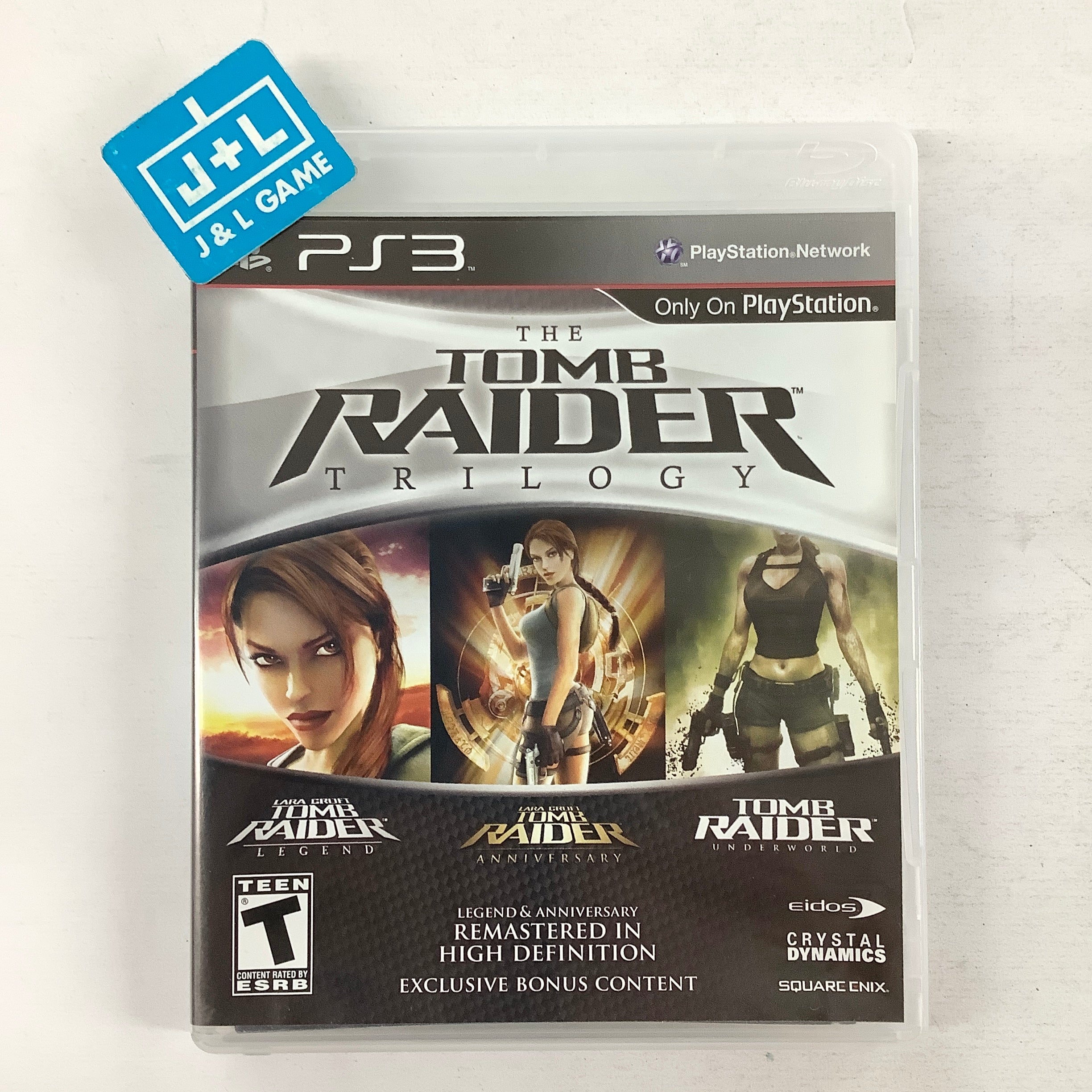 The Tomb Raider Trilogy - (PS3) PlayStation 3 [Pre-Owned] Video Games Square Enix
