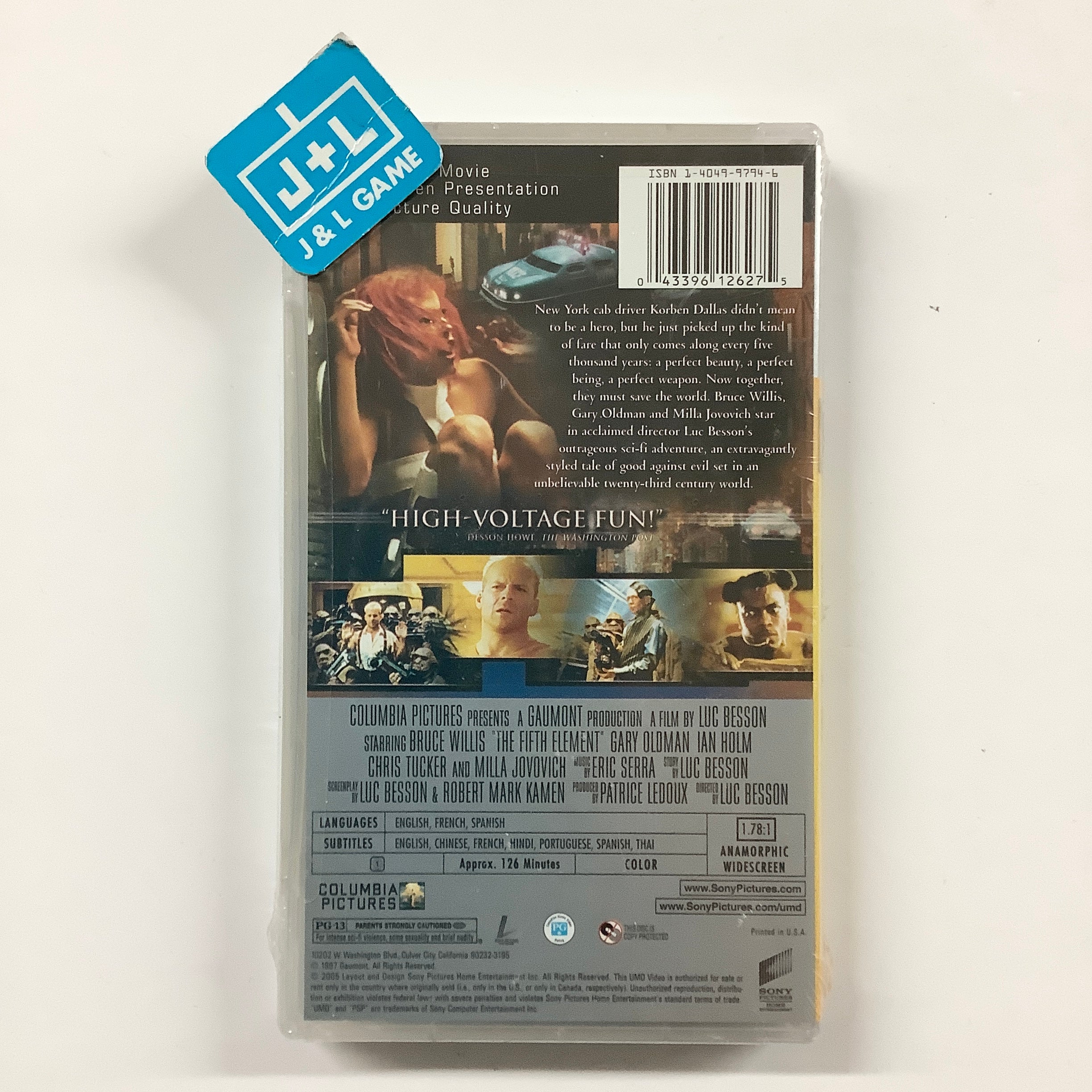 The Fifth Element - PSP UMD Video Home Sony Pictures