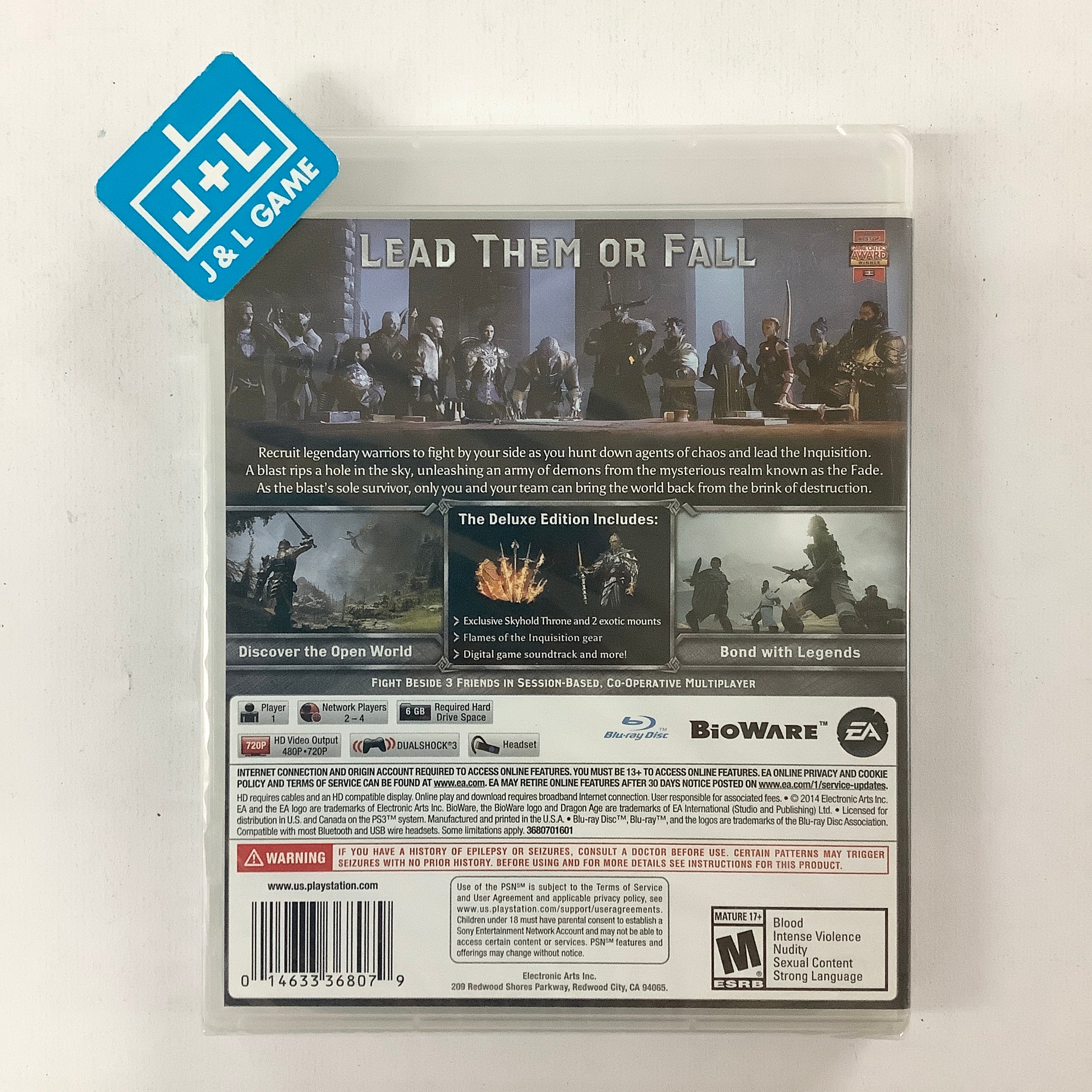 Dragon Age: Inquisition (Deluxe Edition) - (PS3) PlayStation 3