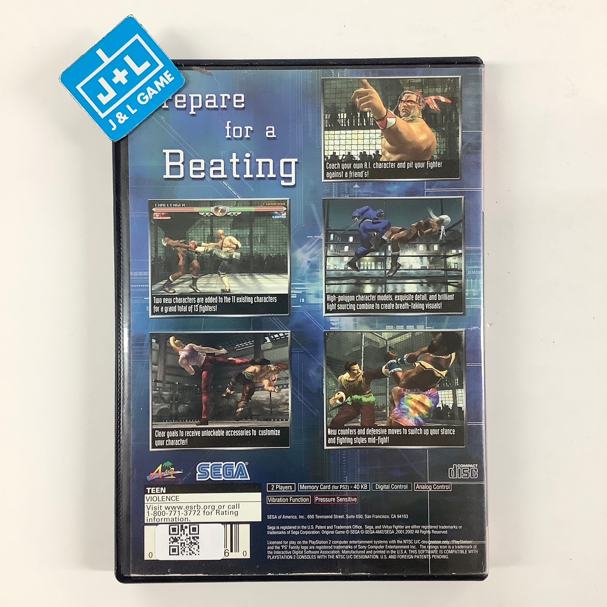 Virtua Fighter 4 (Greatest Hits) - (PS2) PlayStation 2 [Pre-Owned]