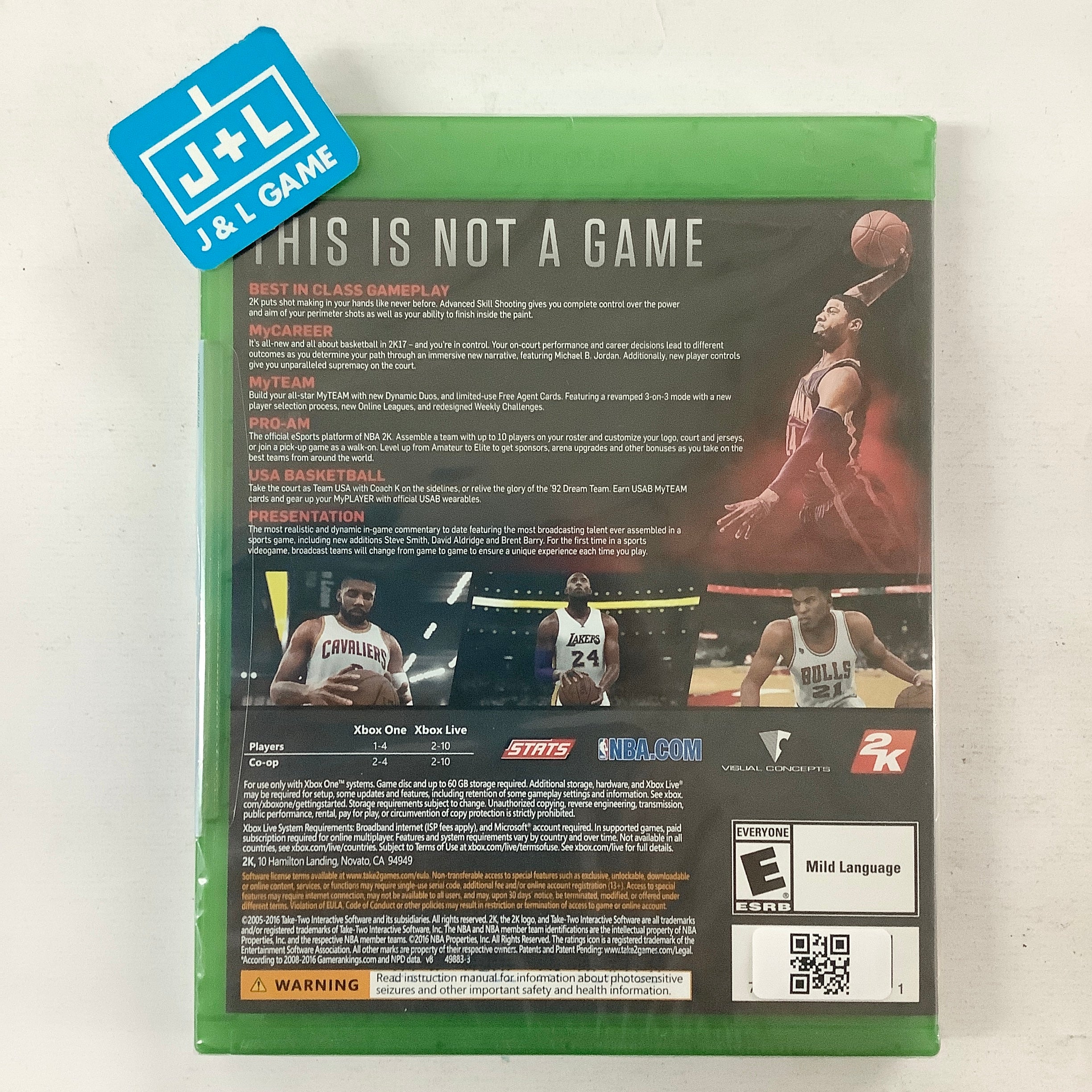 NBA 2K17 - (XB1) Xbox One Video Games 2K   
