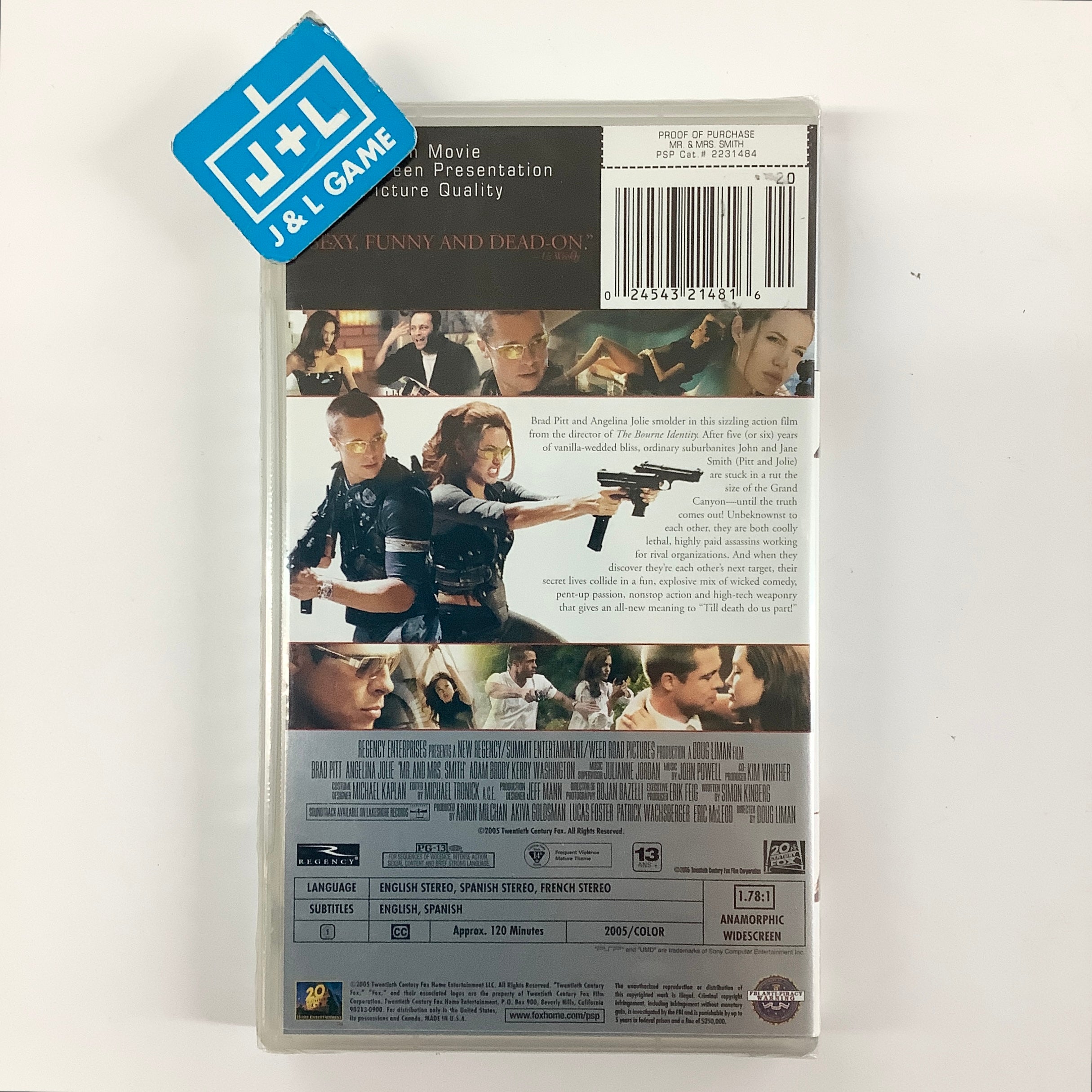 Mr. and Mrs. Smith - PSP UMD Video Home Sony Pictures