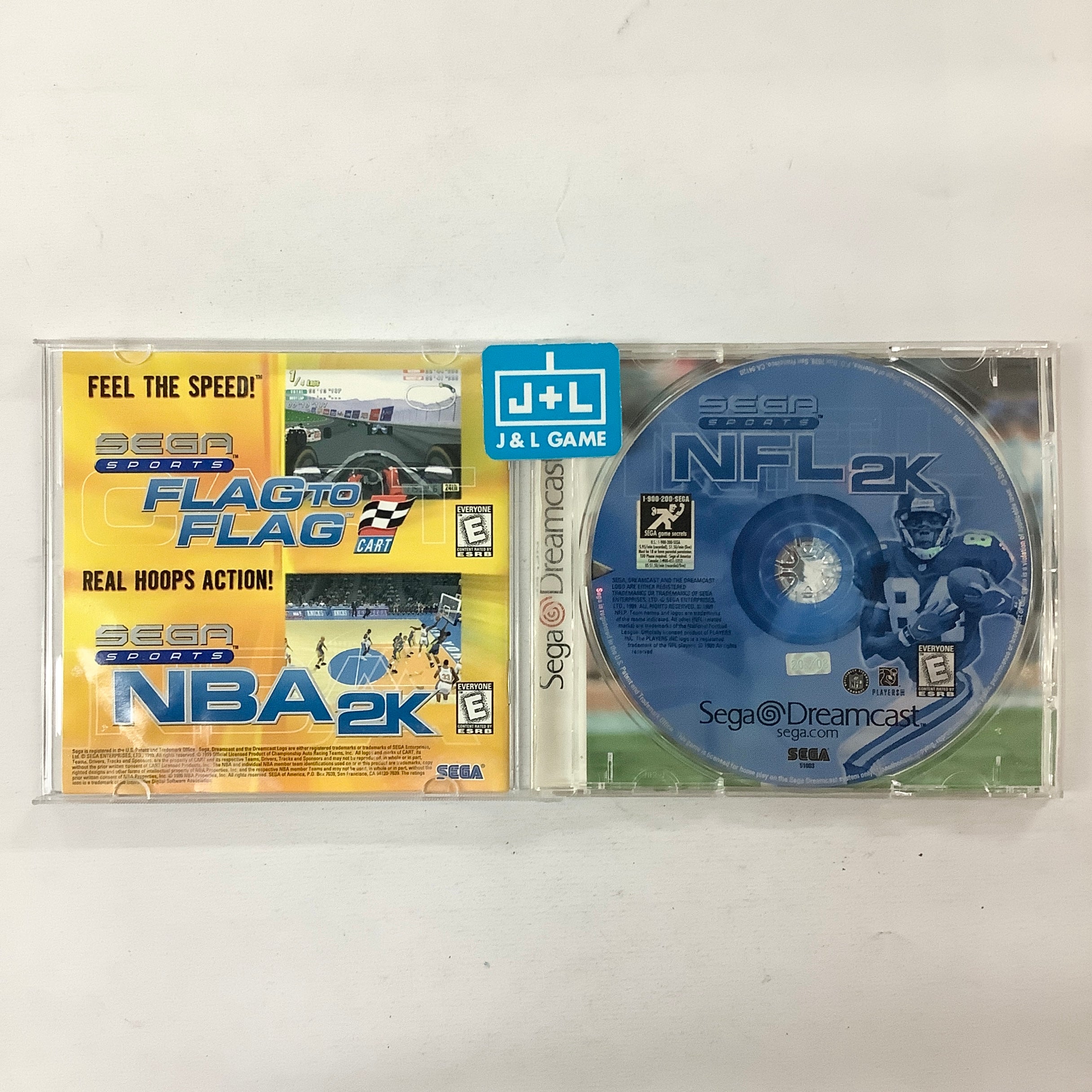 NFL 2K - (DC) SEGA Dreamcast [Pre-Owned] Video Games Sega   
