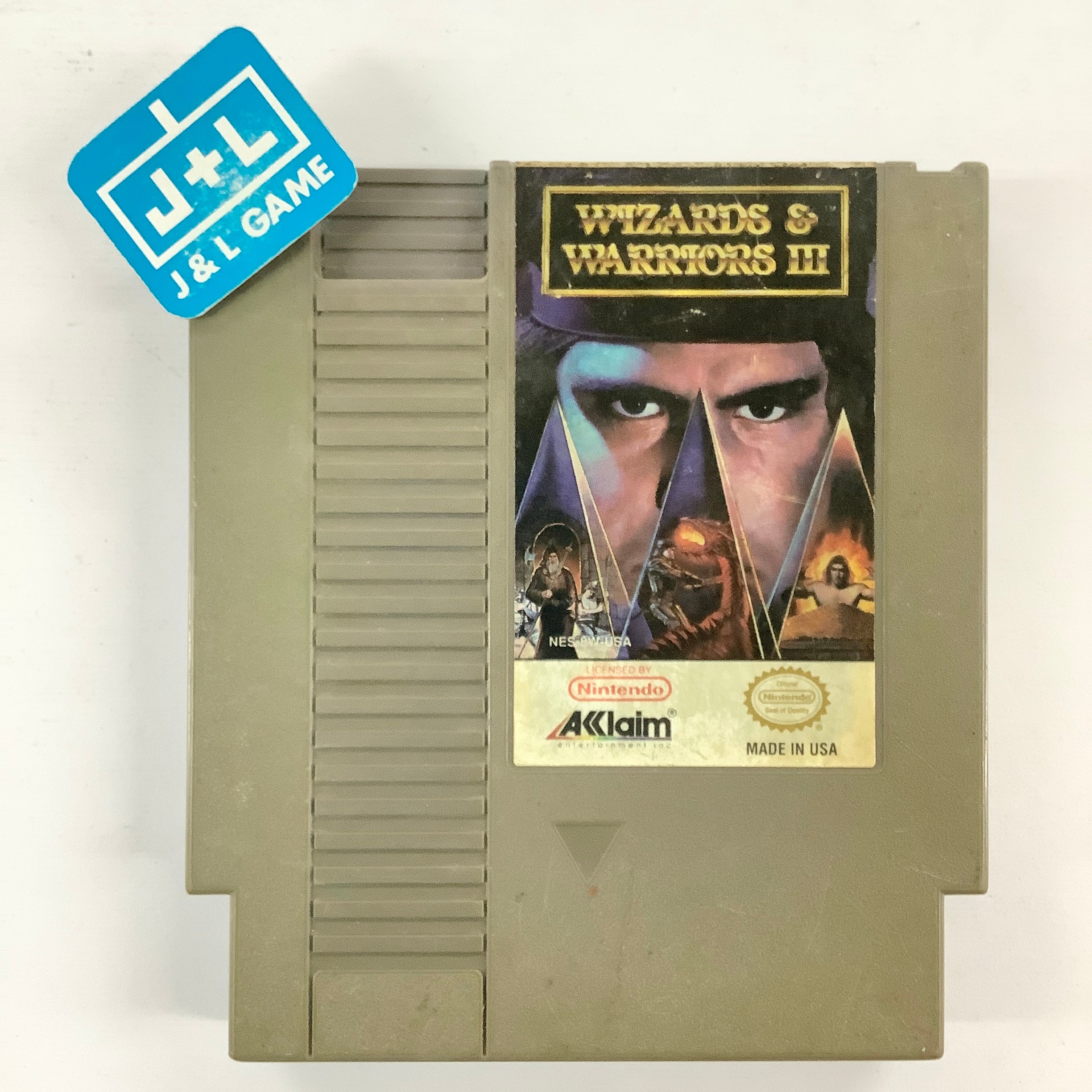 Wizards & Warriors III: Kuros: Visions of Power - (NES) Nintendo Entertainment System [Pre-Owned] Video Games Acclaim   