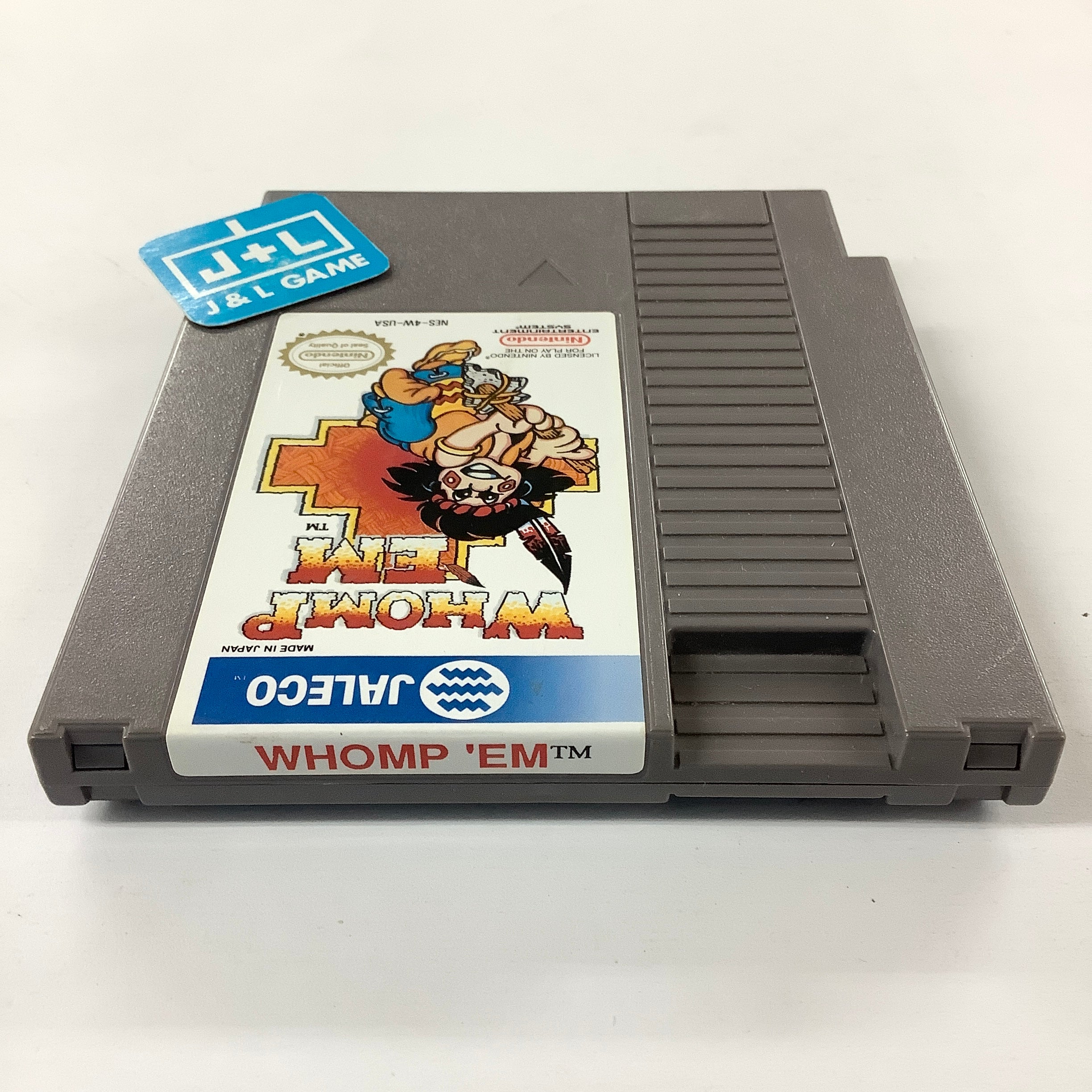 Whomp 'Em - (NES) Nintendo Entertainment System [Pre-Owned] Video Games Jaleco   