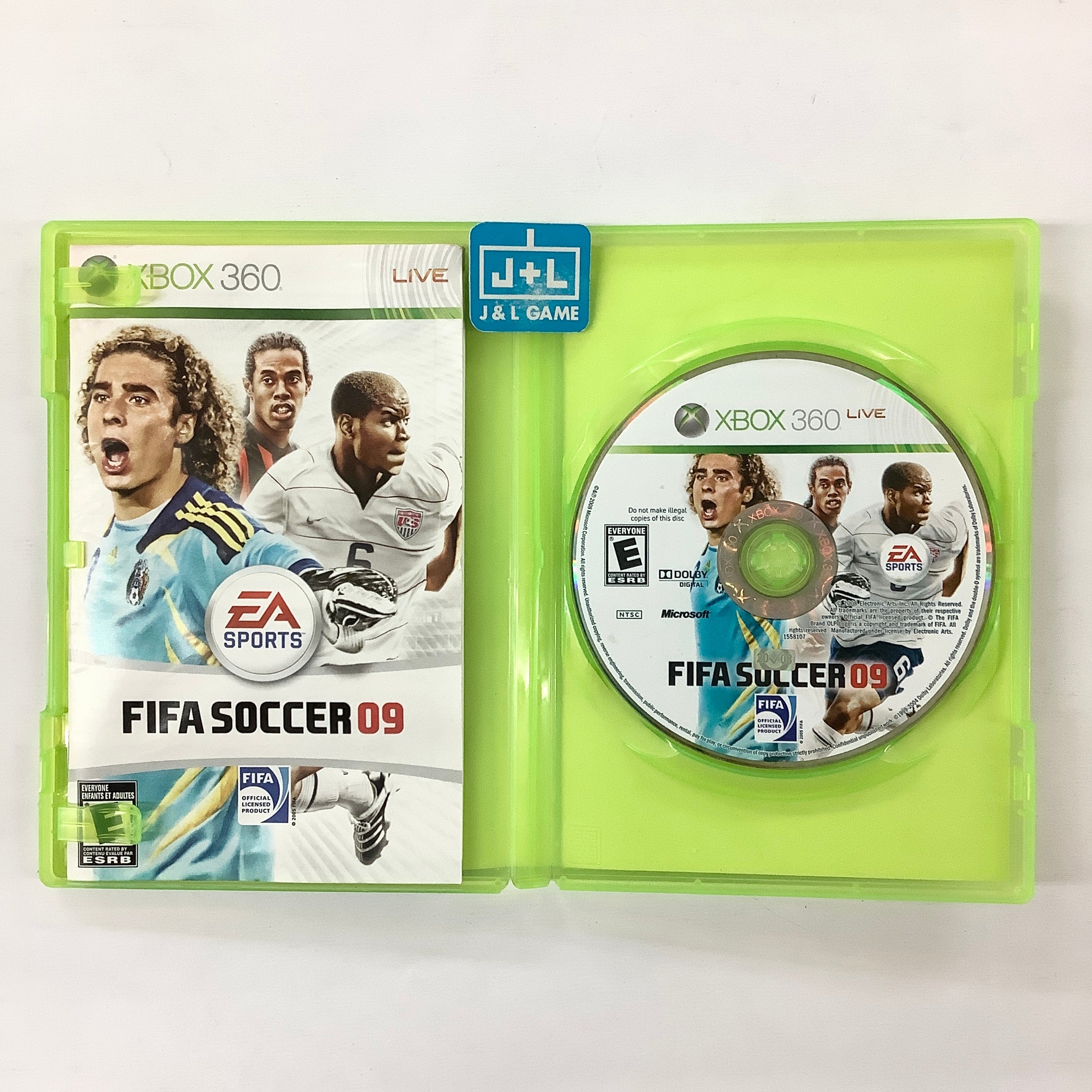FIFA Soccer 09 - Xbox 360 [Pre-Owned] Video Games EA Sports   