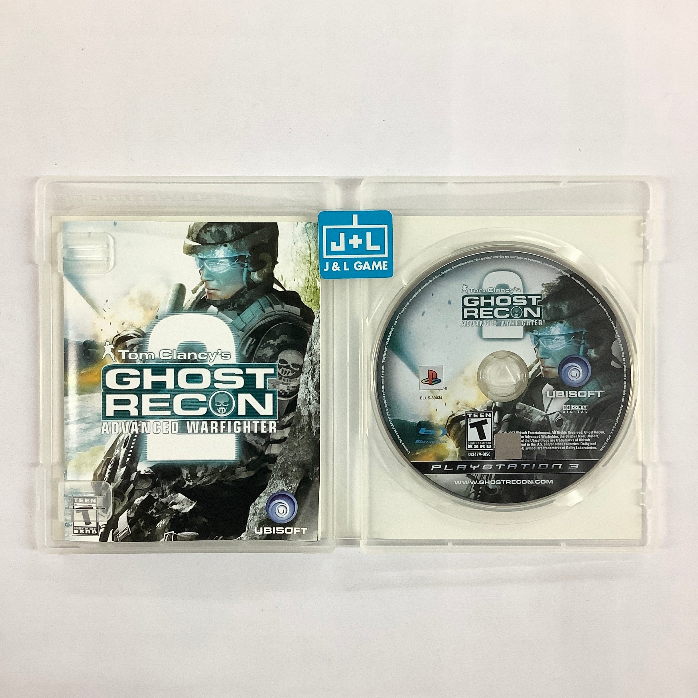 Tom Clancy's Ghost Recon Advanced Warfighter 2 - (PS3) PlayStation 3 [Pre-Owned] Video Games Ubisoft   