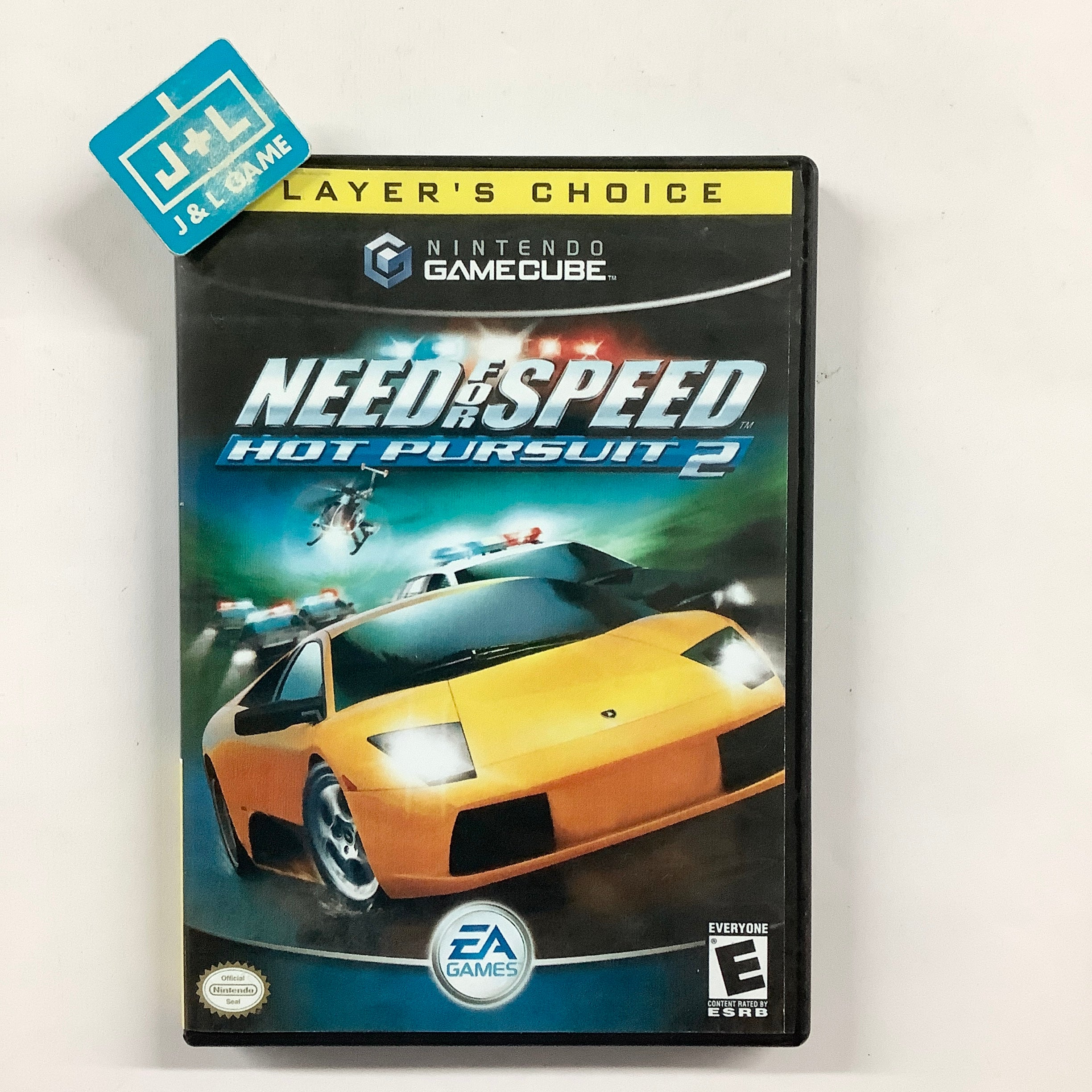 Need for Speed: Hot Pursuit 2 (Player's Choice) - (GC) GameCube [Pre-Owned] Video Games Electronic Arts   