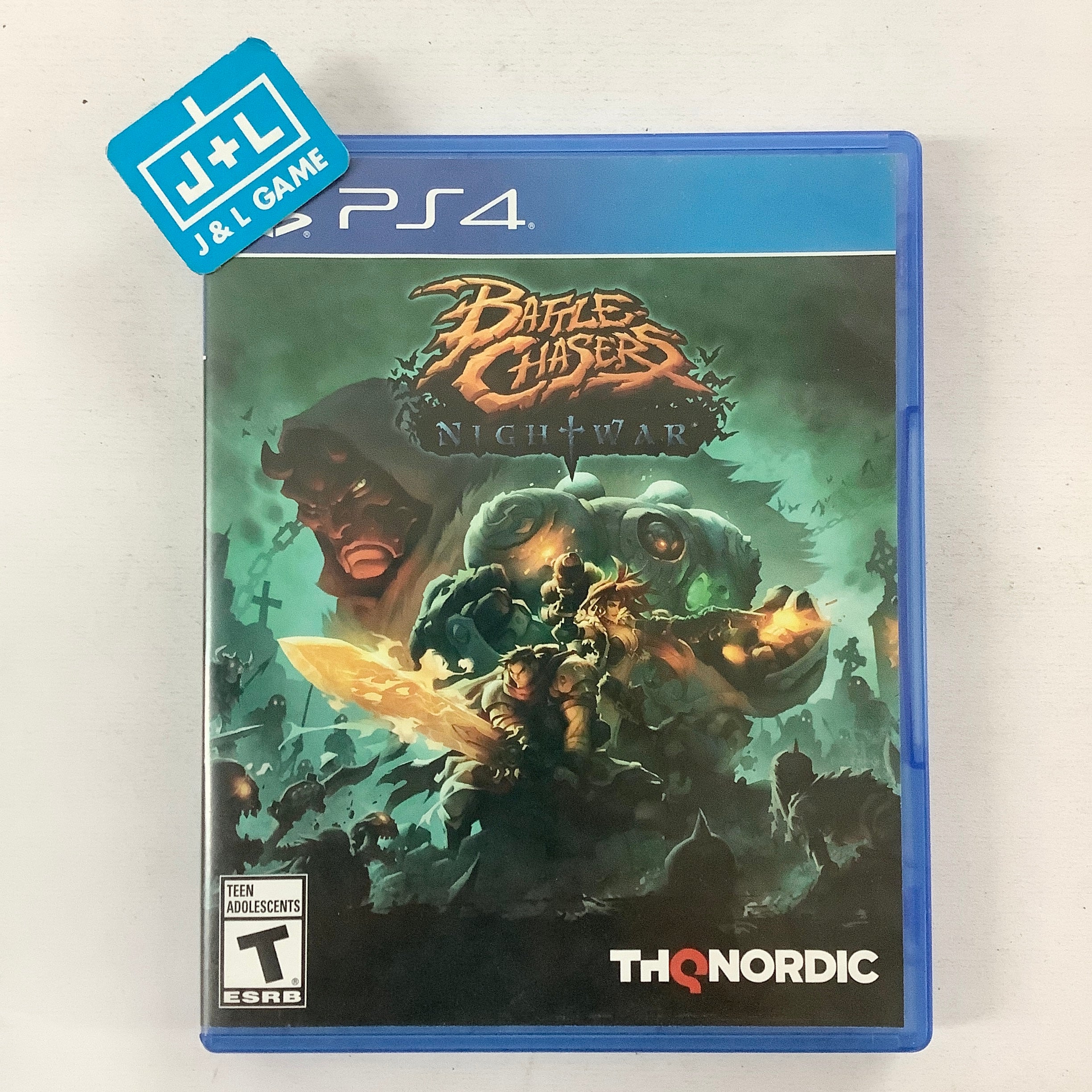 Battle Chasers: Nightwar - (PS4) PlayStation 4 [Pre-Owned] Video Games THQ Nordic   