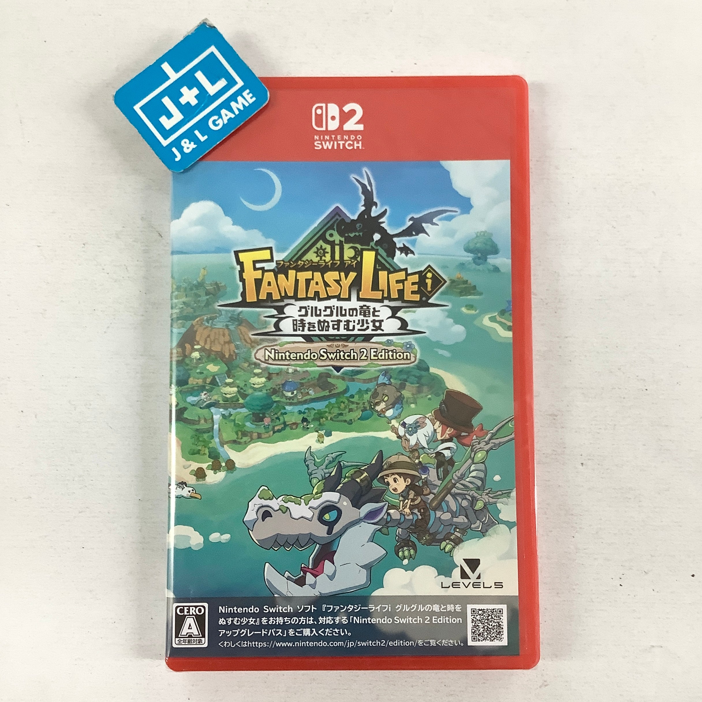 Fantasy Life i: The Girl Who Steals Time (Nintendo Switch 2 Edition) - (NS2) Nintendo Switch 2 (Japanese Import) Video Games Level 5