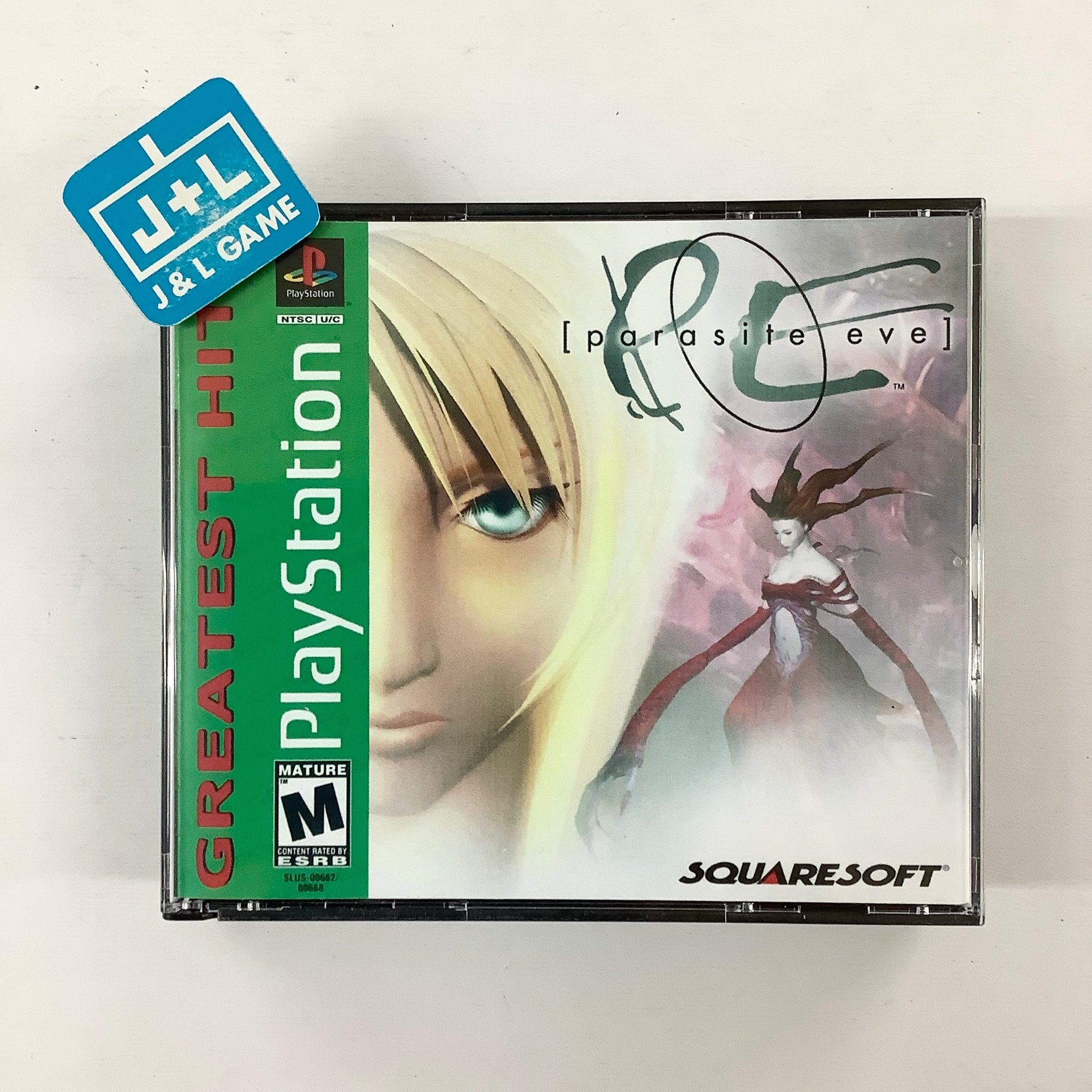 Parasite Eve (Greatest Hits) - (PS1) PlayStation 1 [Pre-Owned] Video Games SquareSoft   