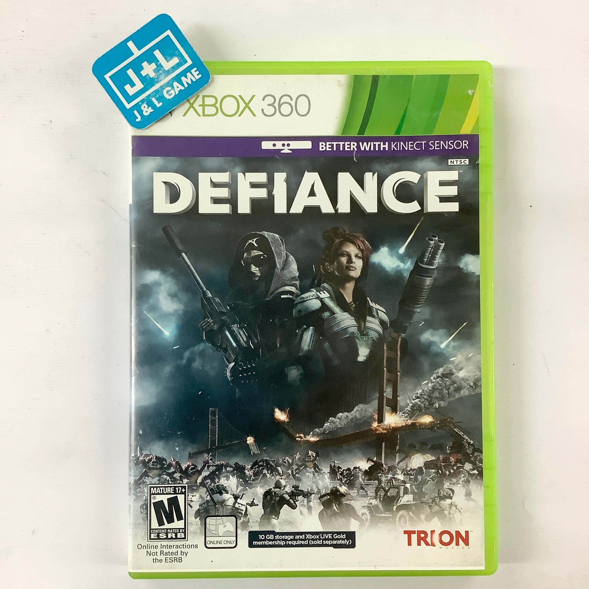 Defiance - Xbox 360 [Pre-Owned] Video Games Trion Worlds   