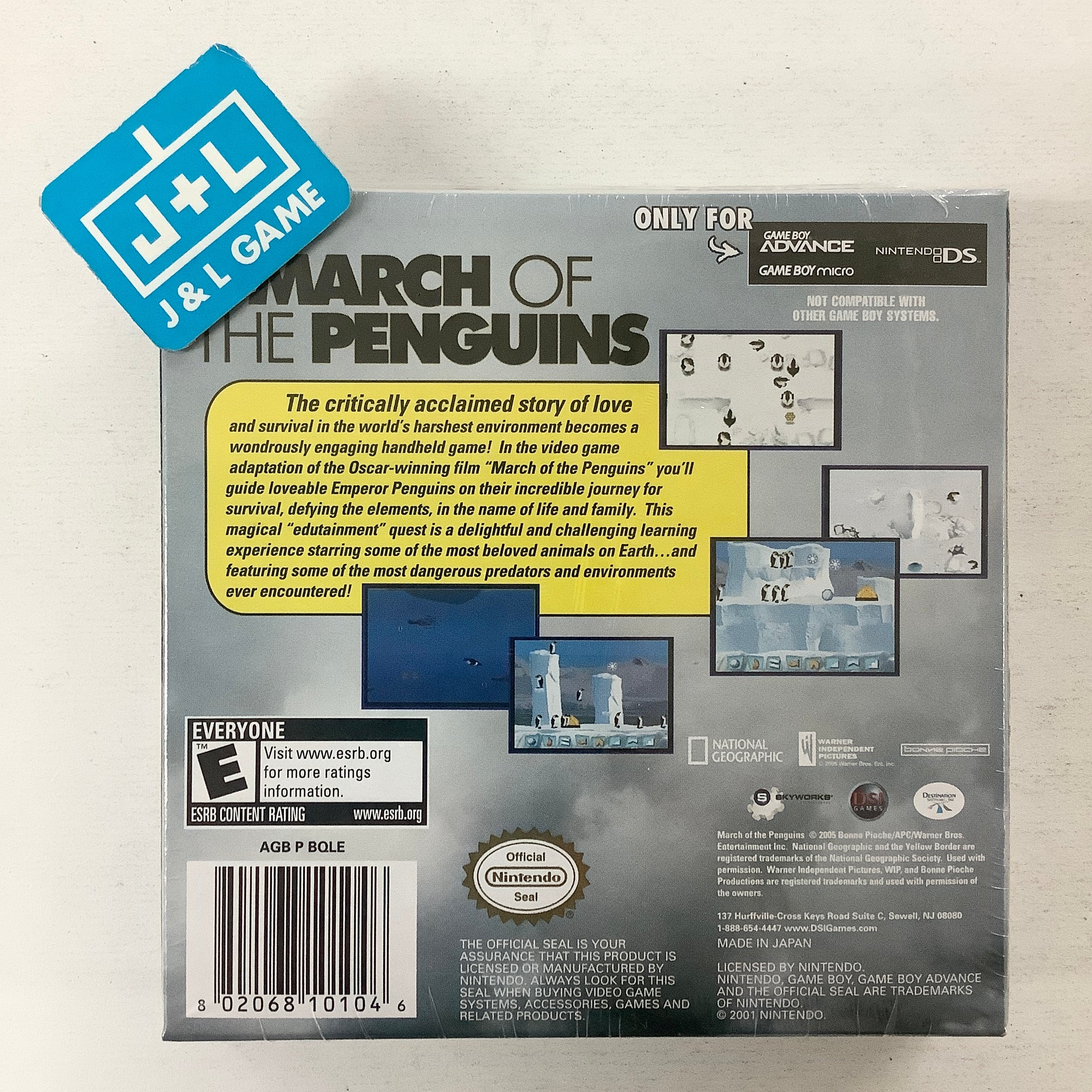 March of the Penguins - (GBA) Game Boy Advance Video Games DSI Games   