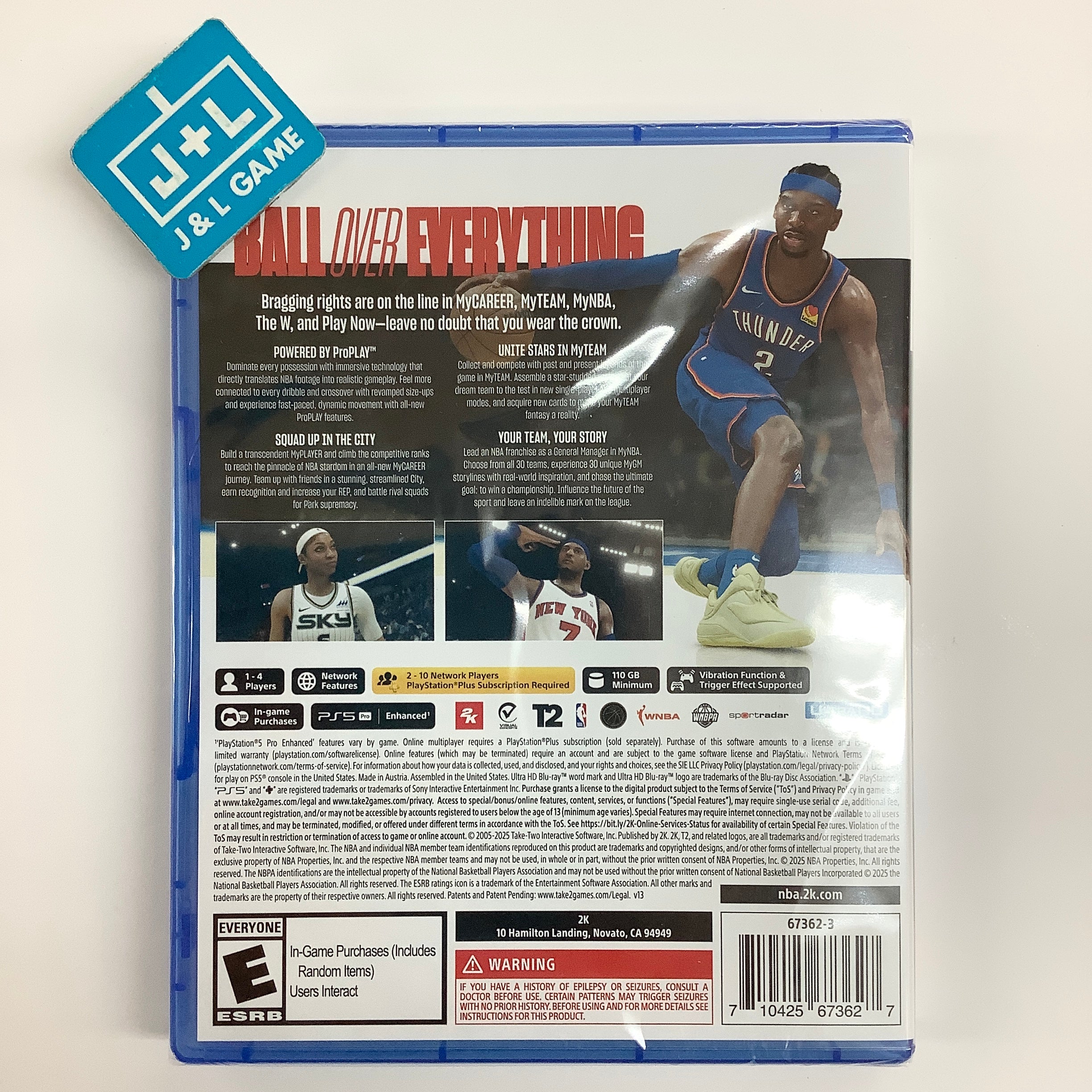 NBA 2K26 - (PS5) PlayStation 5 Video Games 2K Games
