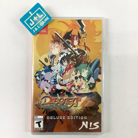 Disgaea 7: Vows of the Virtueless (Deluxe Edition) - (NSW) Nintendo Switch Video Games NIS America   