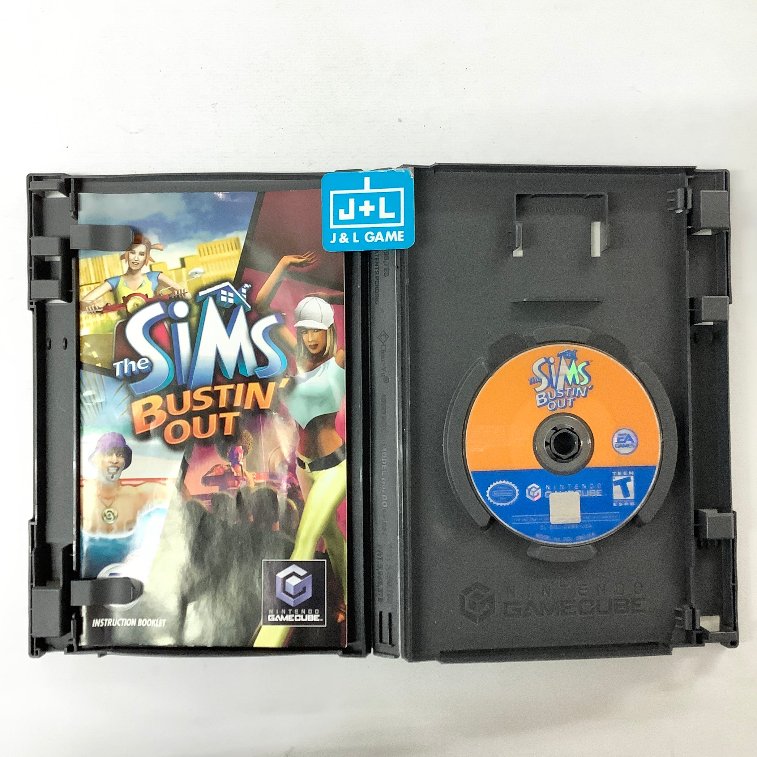 The Sims Bustin' Out - (GC) GameCube [Pre-Owned] Video Games EA Games