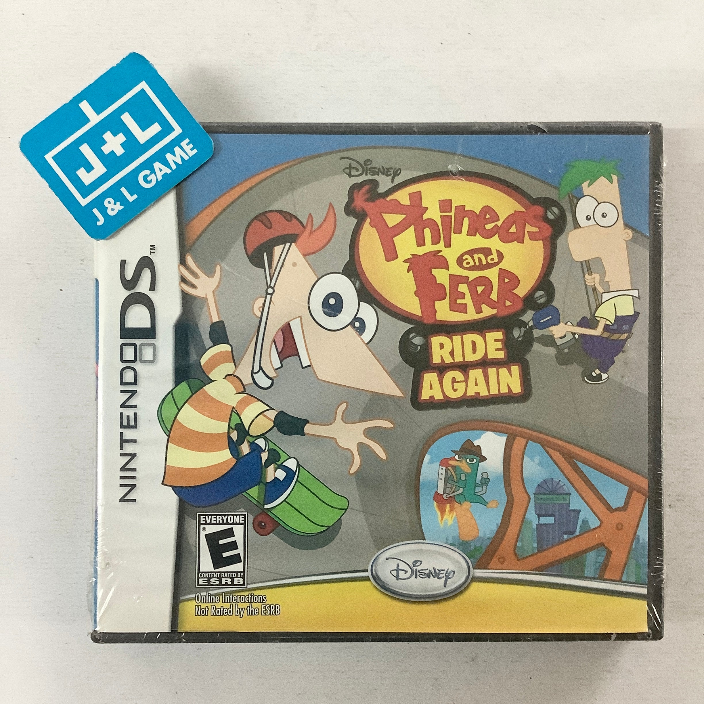 Phineas and Ferb Ride Again - (NDS) Nintendo DS Video Games Disney Interactive Studios   