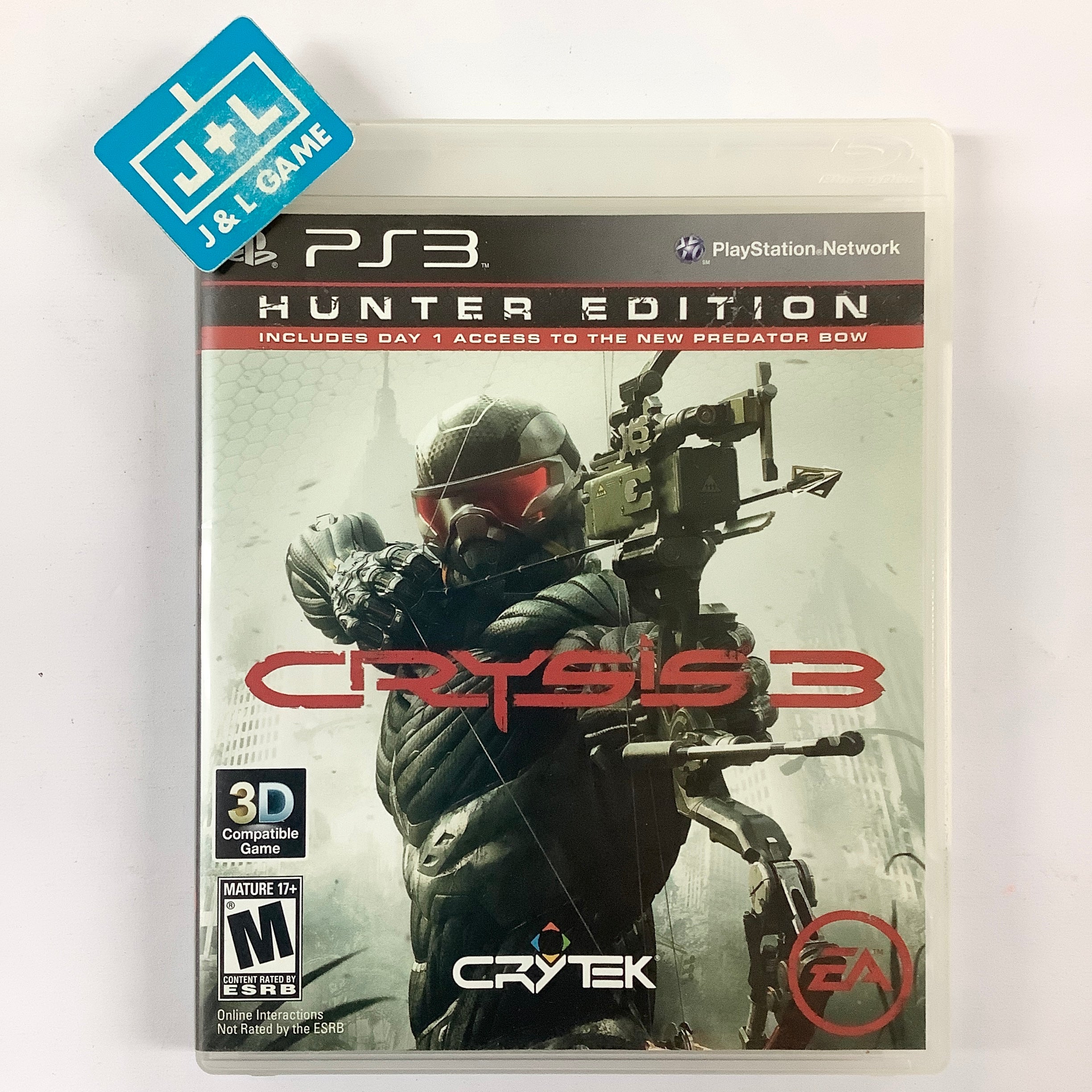 Crysis 3 (Hunter Edition) - (PS3) PlayStation 3 [Pre-Owned] Video Games EA Games   