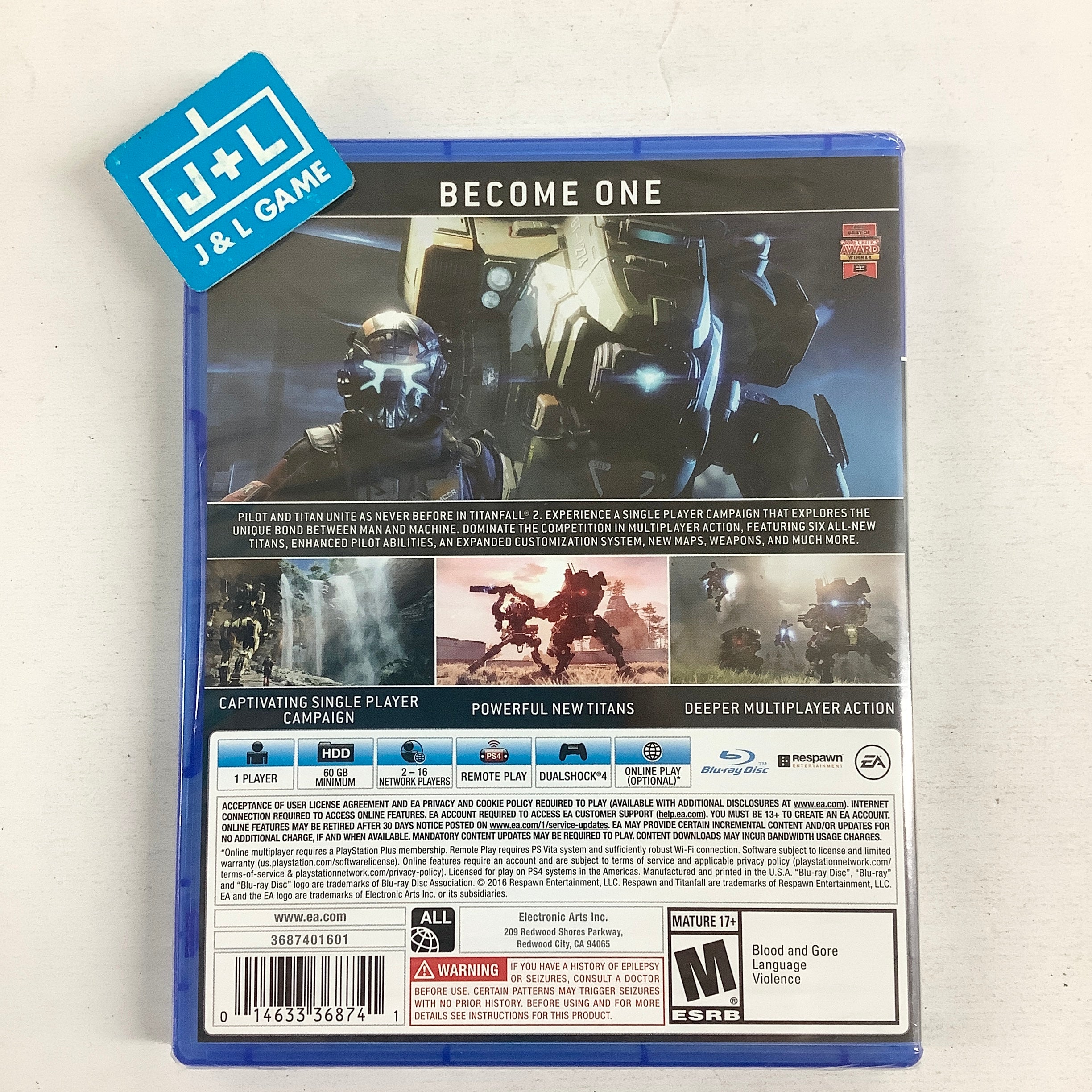 Titanfall 2 - (PS4) PlayStation 4 Video Games Electronic Arts