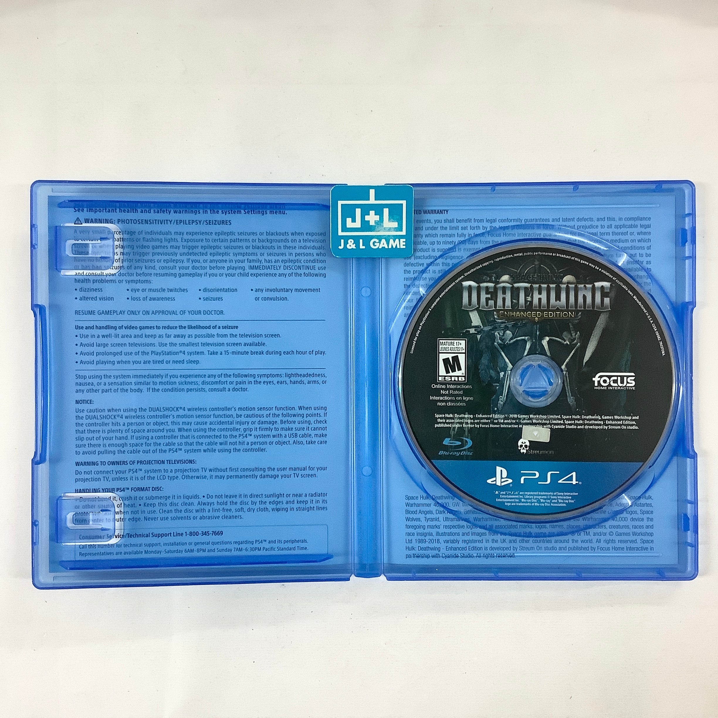 Space Hulk: Deathwing (Enhanced Edition) - (PS4) PlayStation 4 [Pre-Owned] Video Games Focus Home Interactive