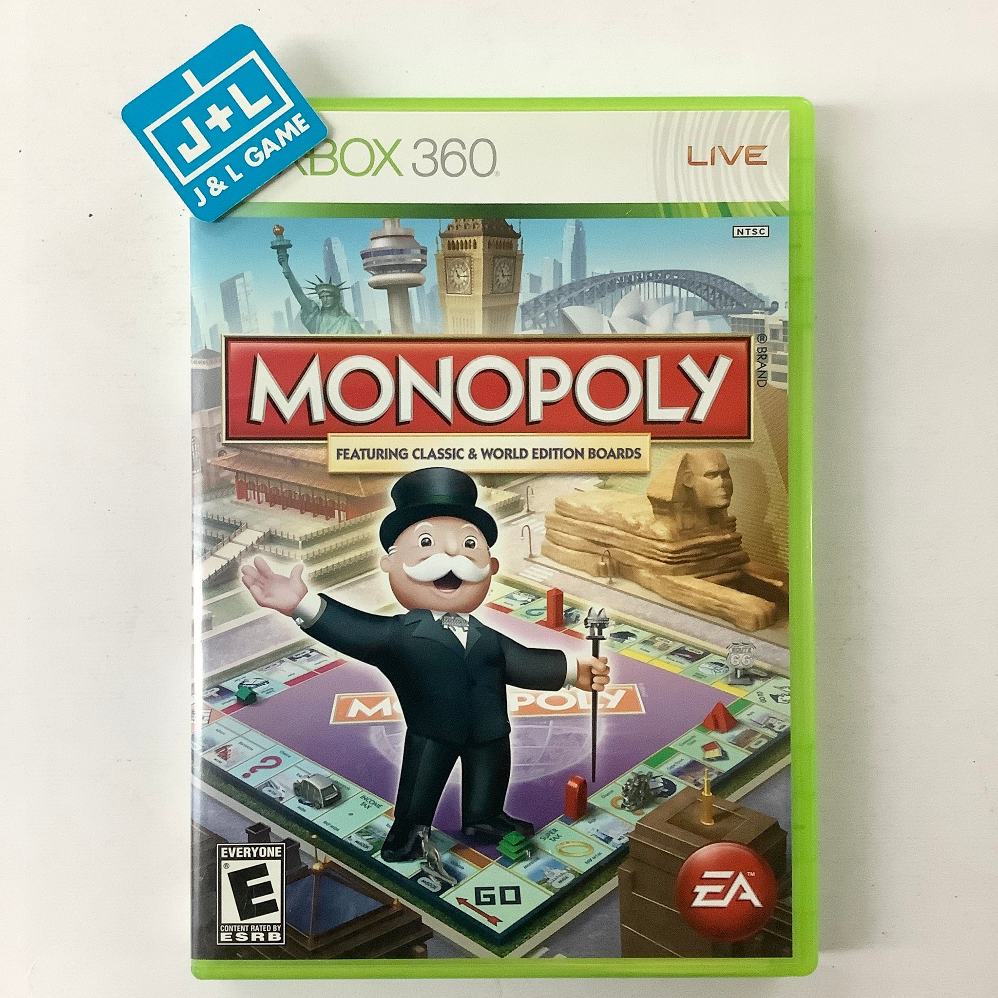 Monopoly Xbox 360 [PreOwned] J&L Video Games New York City