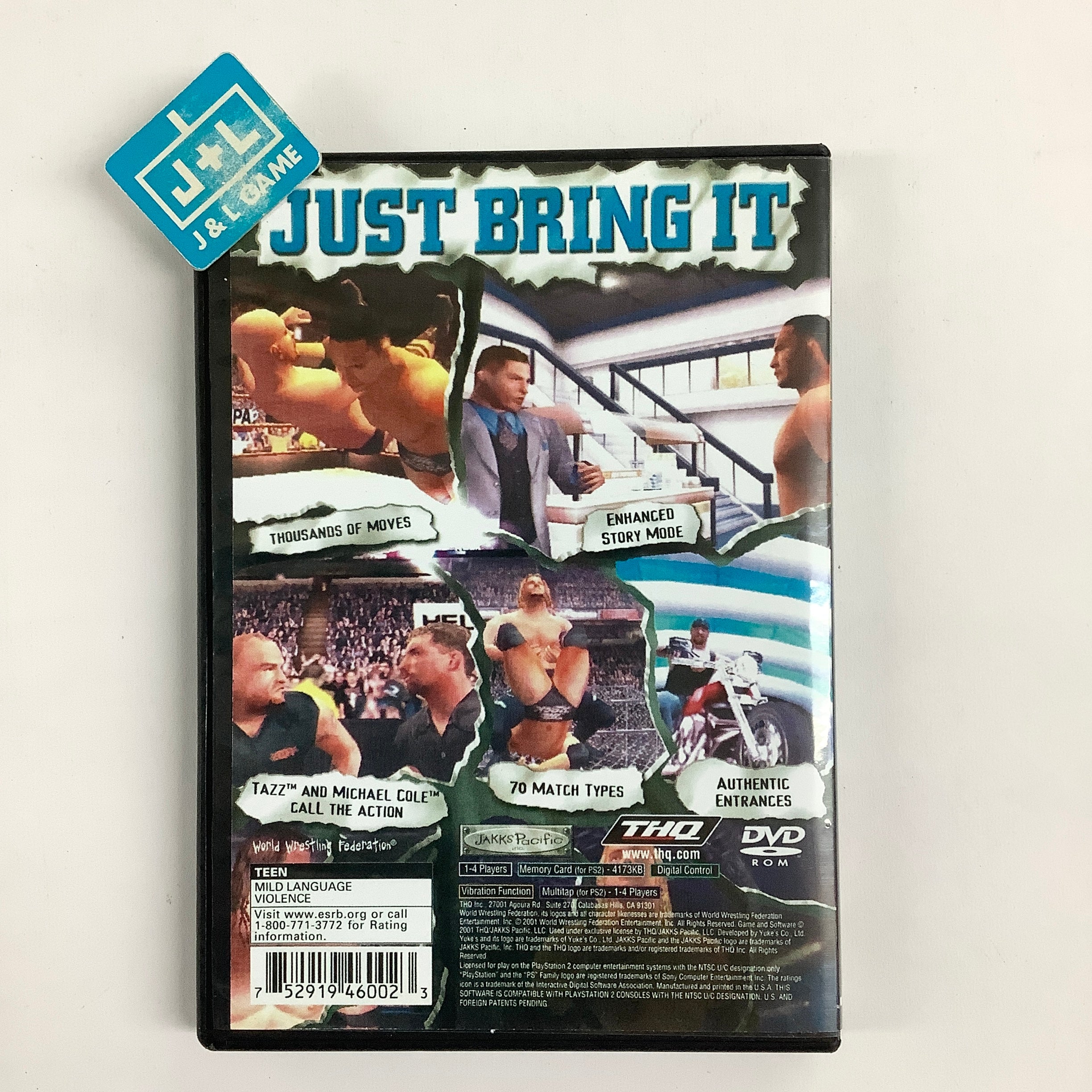 WWF Smackdown! Just Bring It - (PS2) PlayStation 2 [Pre-Owned
