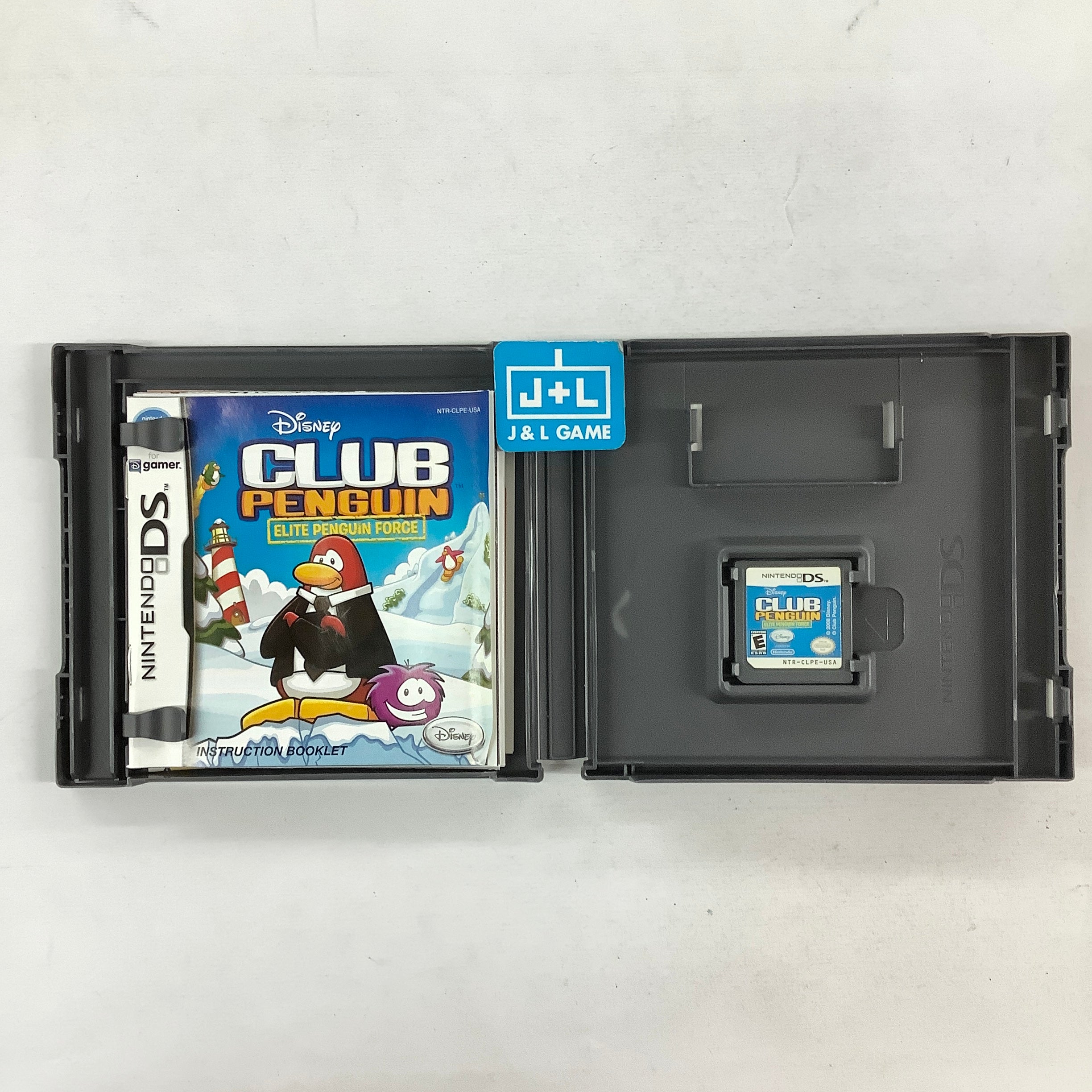 Club Penguin: Elite Penguin Force - (NDS) Nintendo DS [Pre-Owned] Video Games Disney Interactive Studios