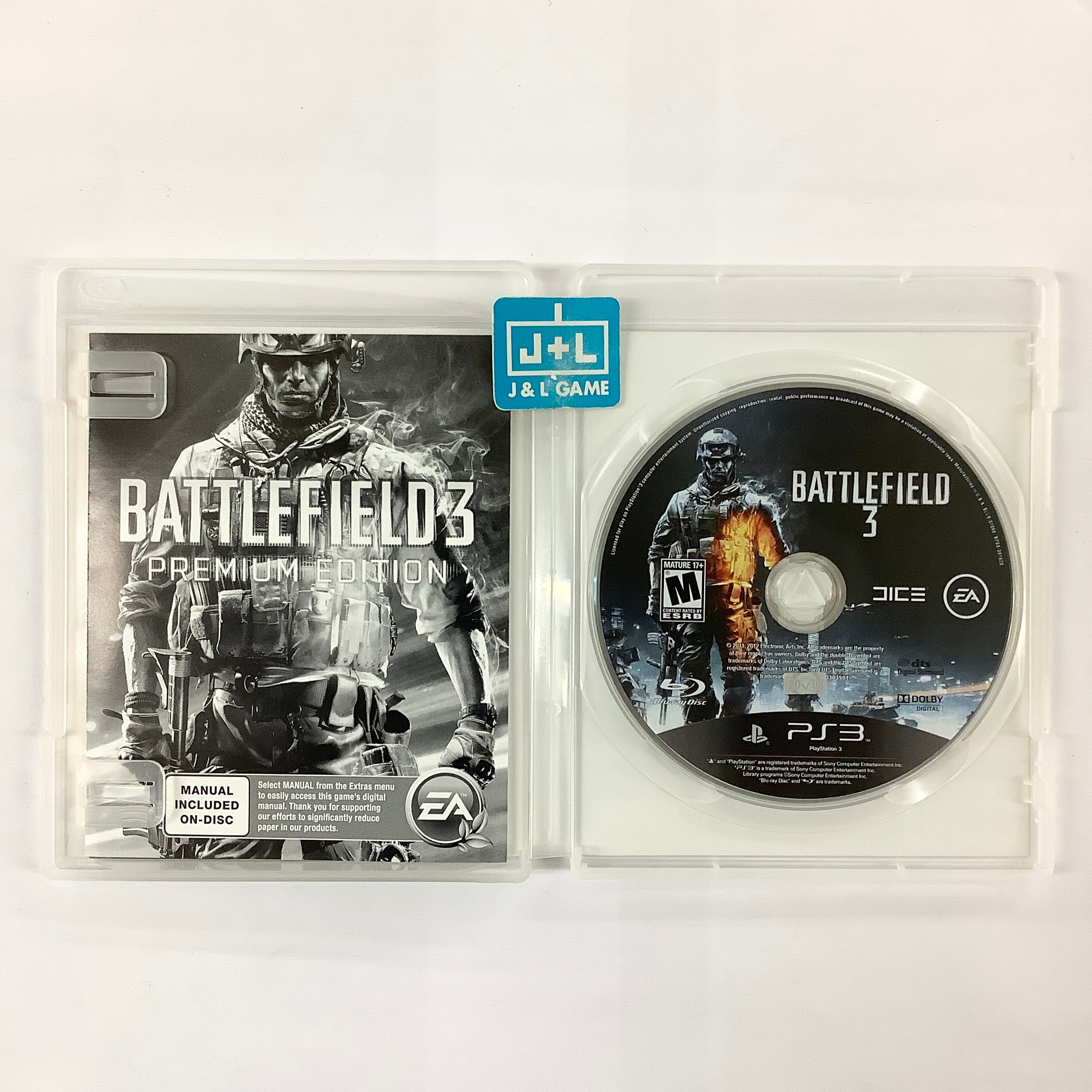 Battlefield 3: Premium Edition - (PS3) PlayStation 3 [Pre-Owned] Video Games Electronic Arts   
