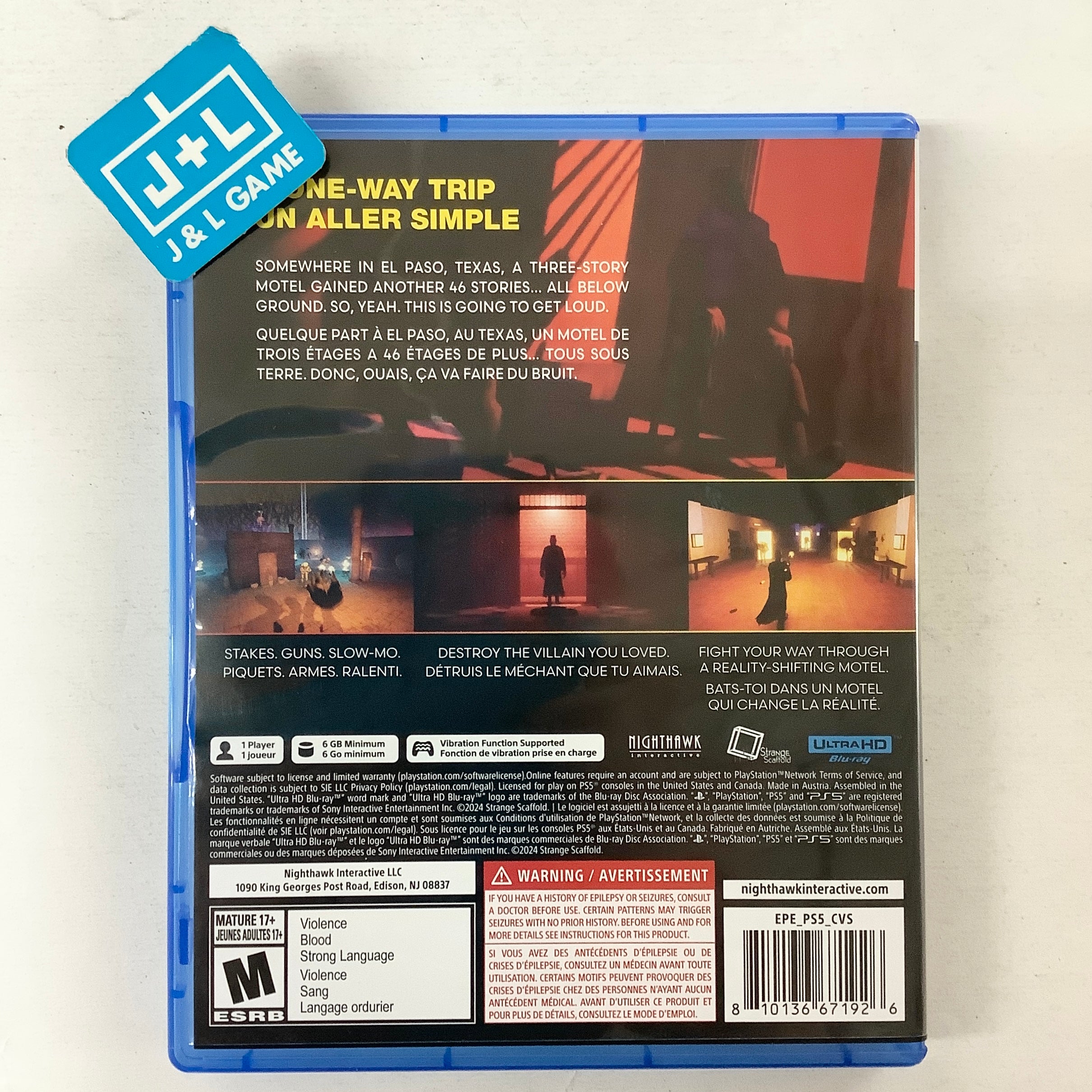 El Paso, Elsewhere - (PS5) PlayStation 5 [Pre-Owned] Video Games Nighthawk Interactive   