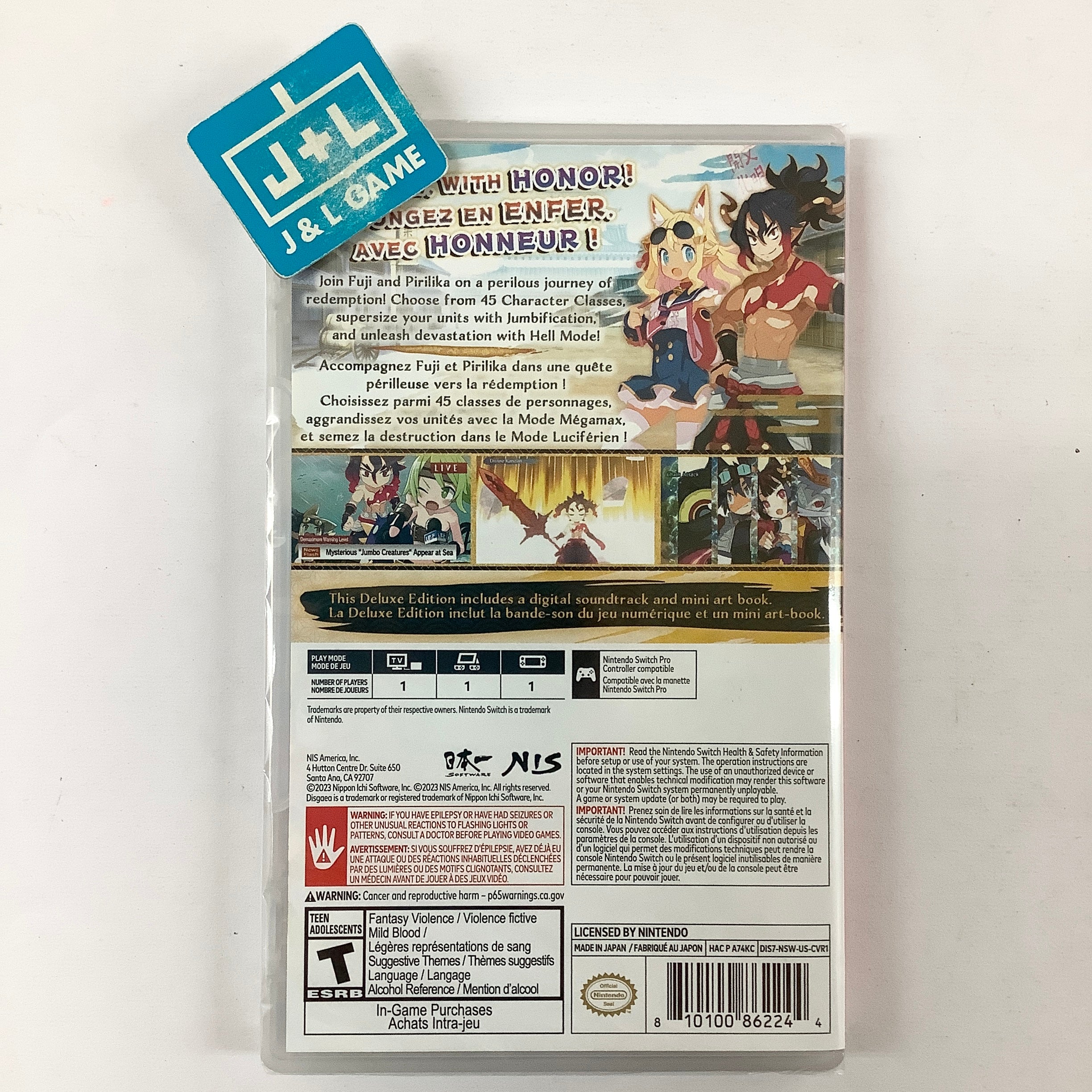 Disgaea 7: Vows of the Virtueless (Deluxe Edition) - (NSW