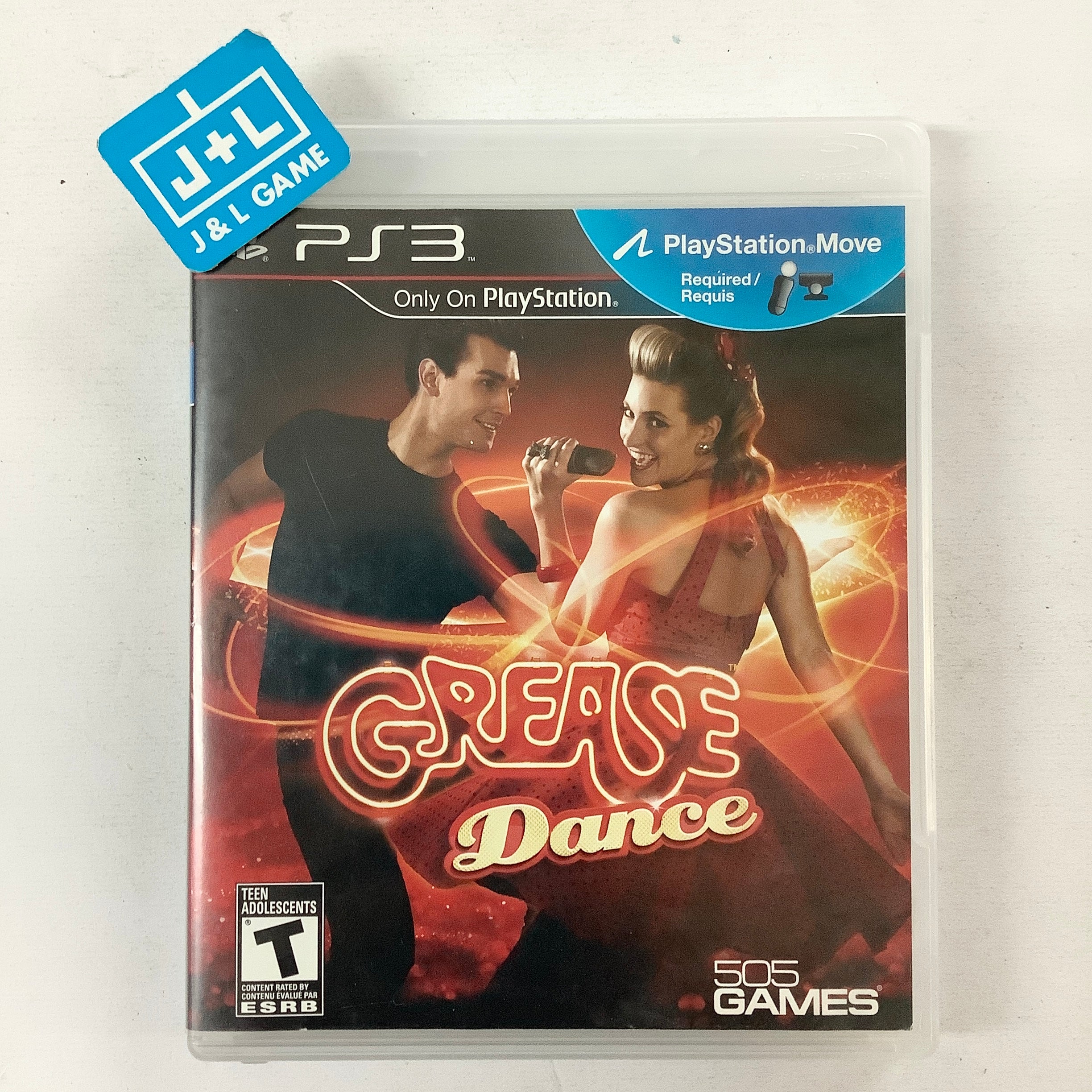 Grease Dance (PlayStation Move Required) - (PS3) PlayStation 3 [Pre-Owned] Video Games 505 Games   
