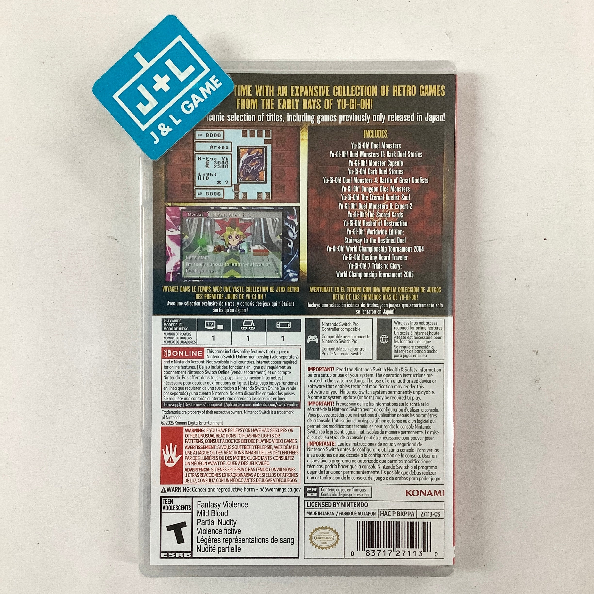 Yu-Gi-Oh! Early Days Collection - (NSW) Nintendo Switch Video Games Konami