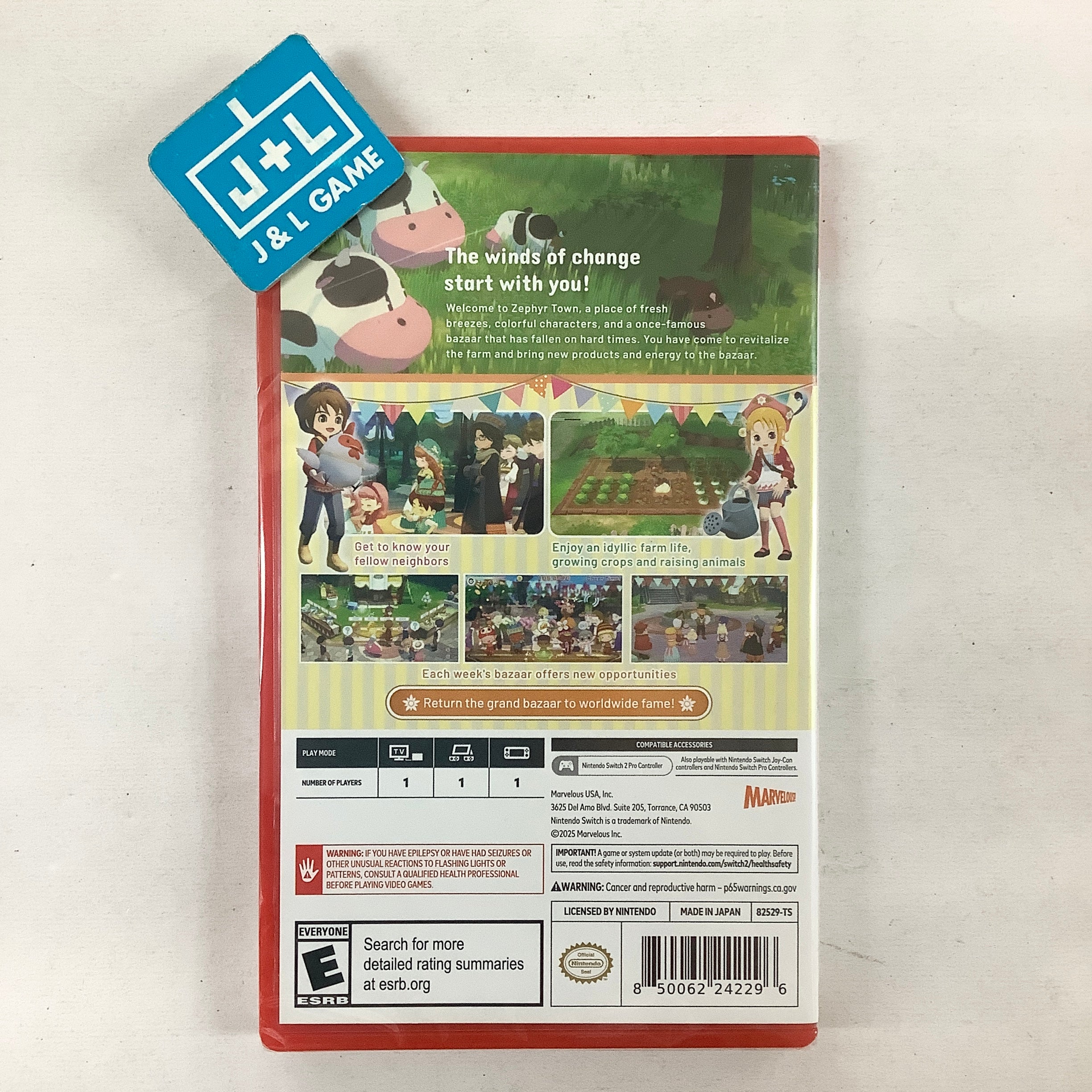 Story of Seasons: Grand Bazaar - (NS2) Nintendo Switch 2 Video Games XSEED Games