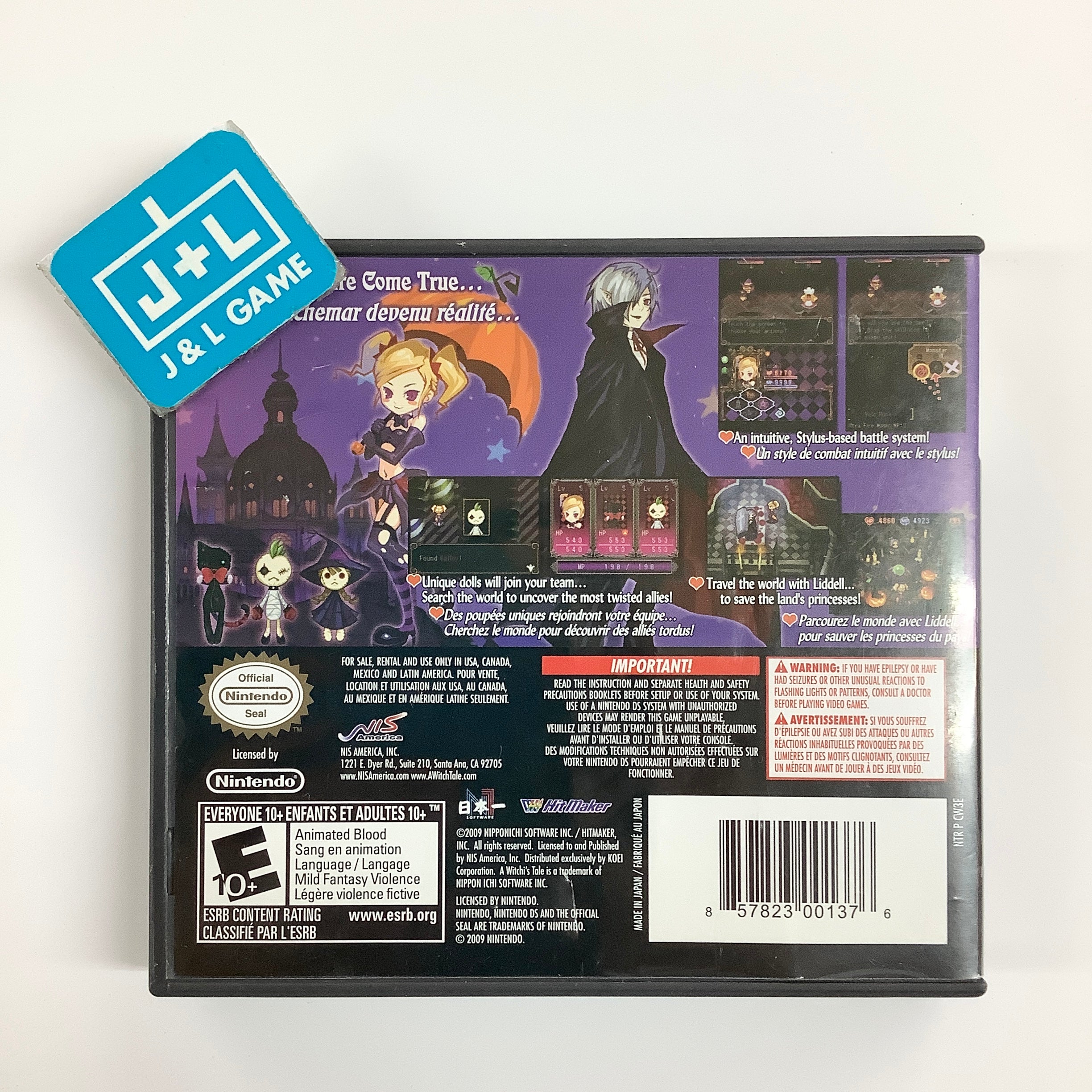 A Witch's Tale - (NDS) Nintendo DS [Pre-Owned] Video Games Nintendo