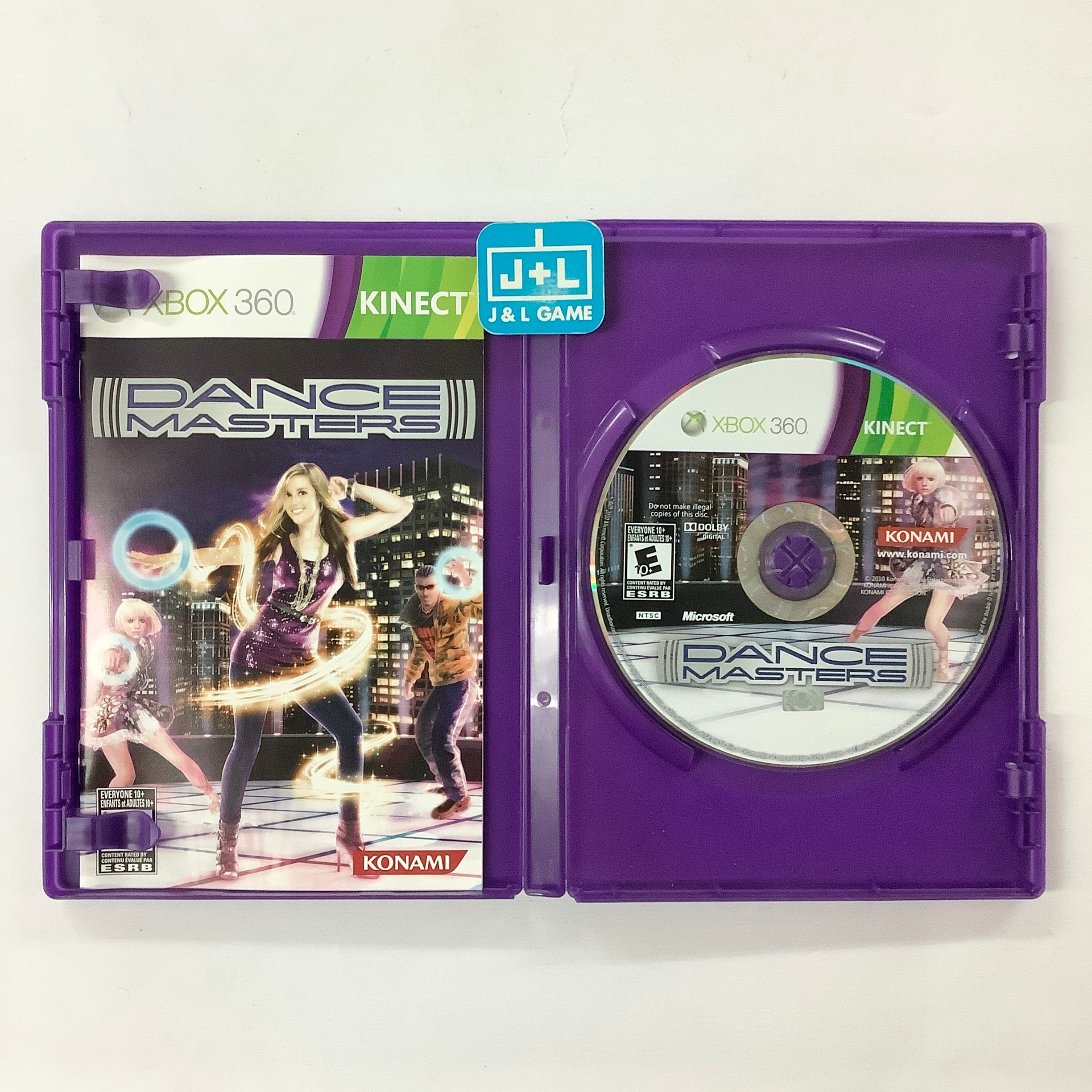 DanceMasters (Kinect Required) - Xbox 360 [Pre-Owned] Video Games Konami   