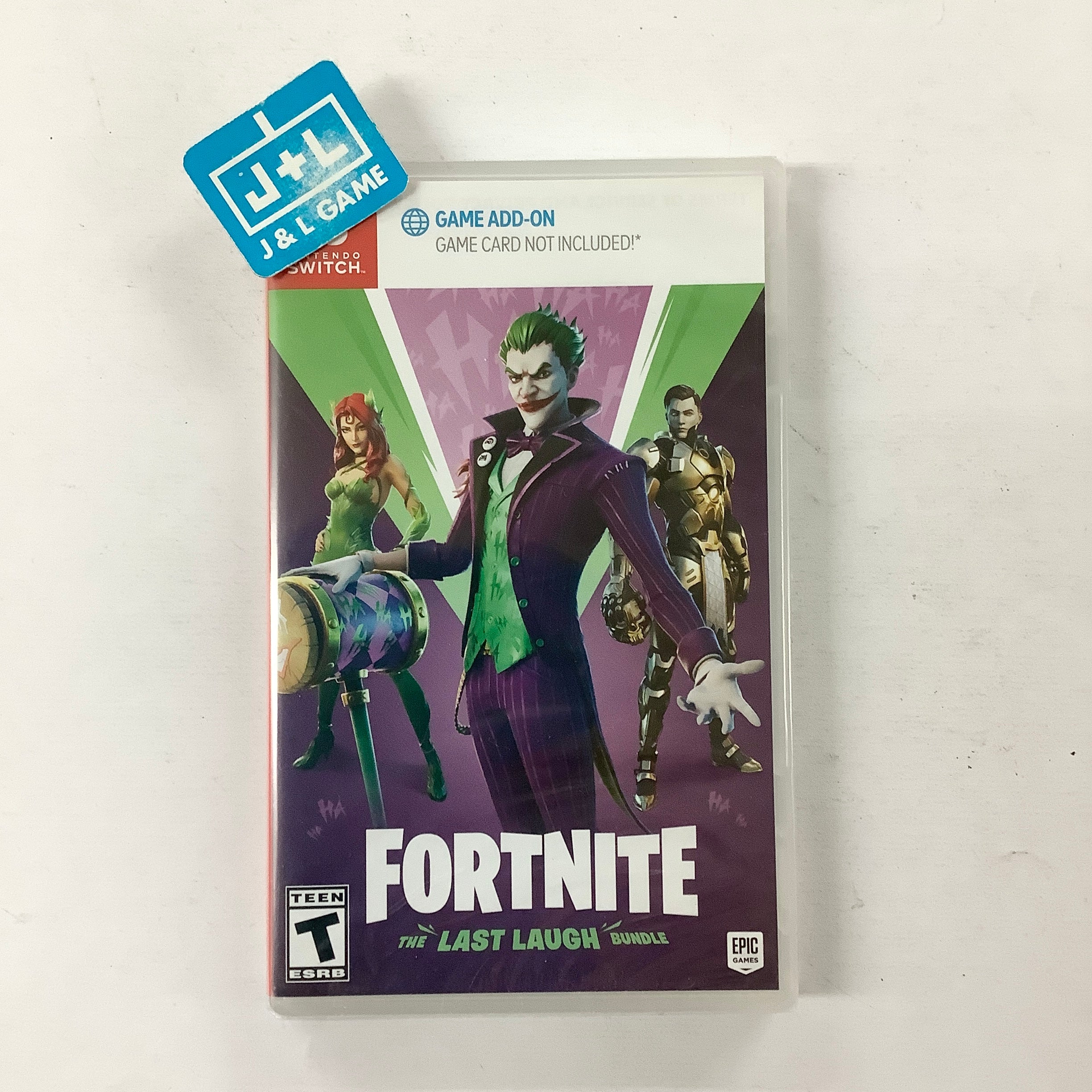 Fortnite The Last Laugh Bundle (No Game Card) - (NSW) Nintendo Switch Video Games Warner Bros. Interactive Entertainment   