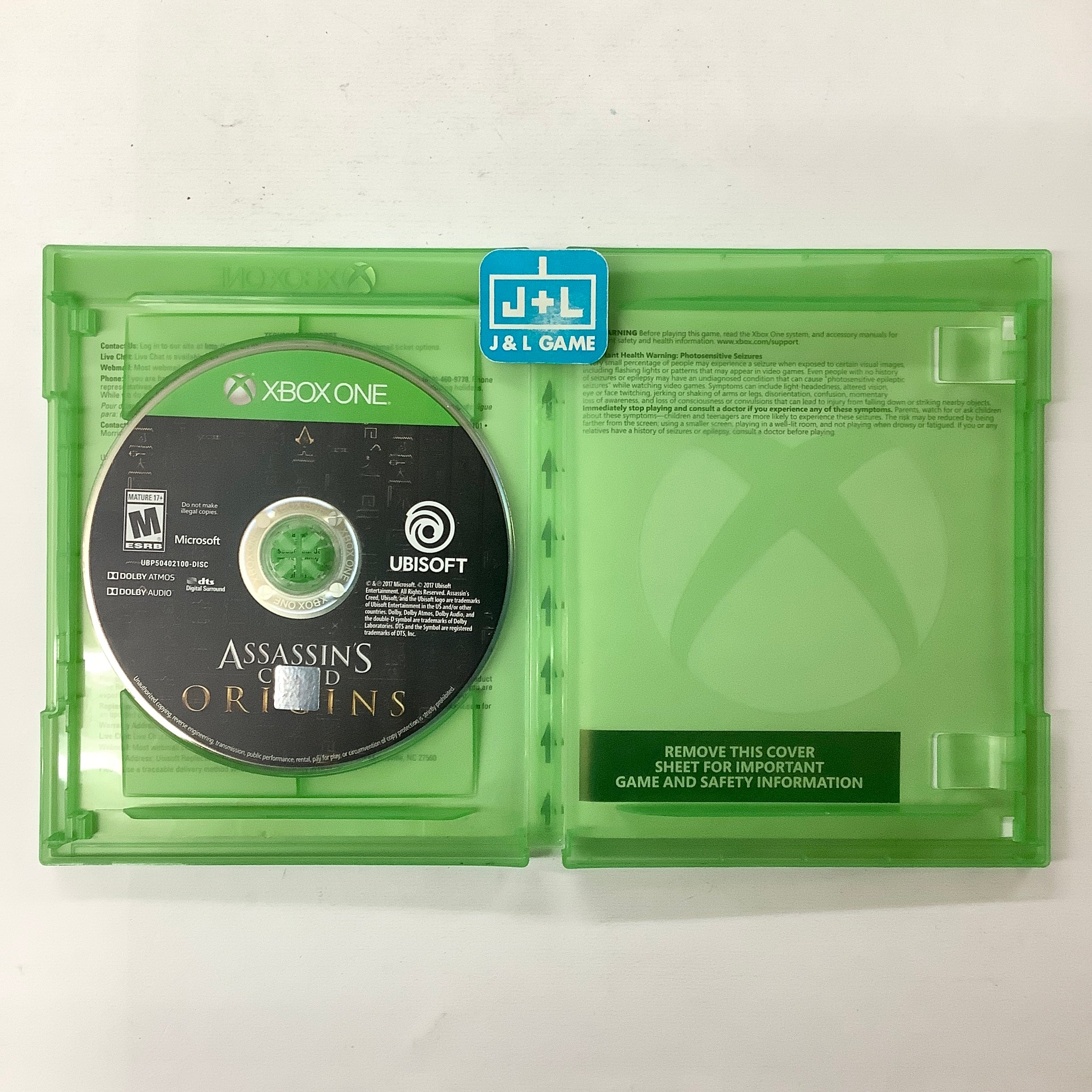 Assassin's Creed Origins - (XB1) Xbox One [Pre-Owned] Video Games Ubisoft   