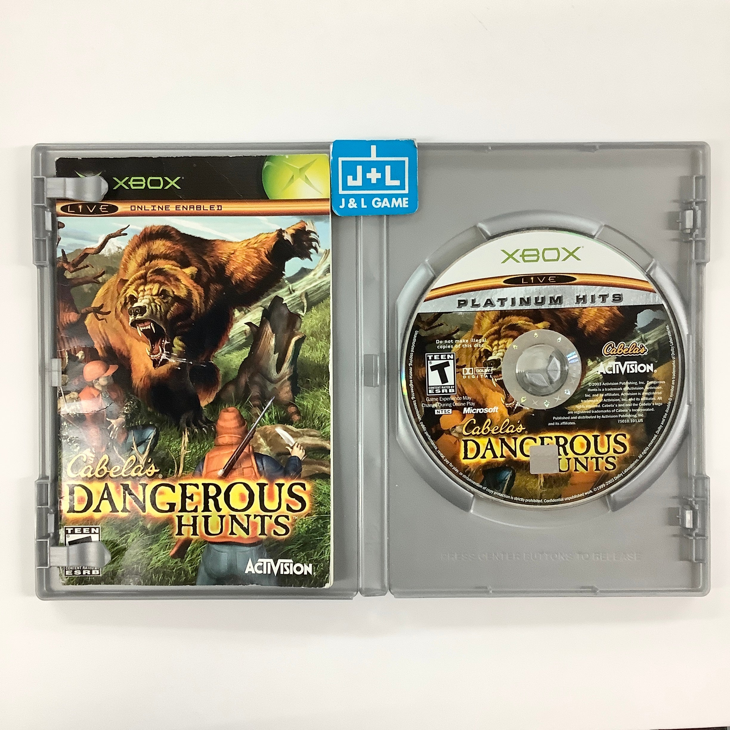 Cabela's Dangerous Hunts (Platinum Hits) - (XB) Xbox [Pre-Owned] Video Games Activision