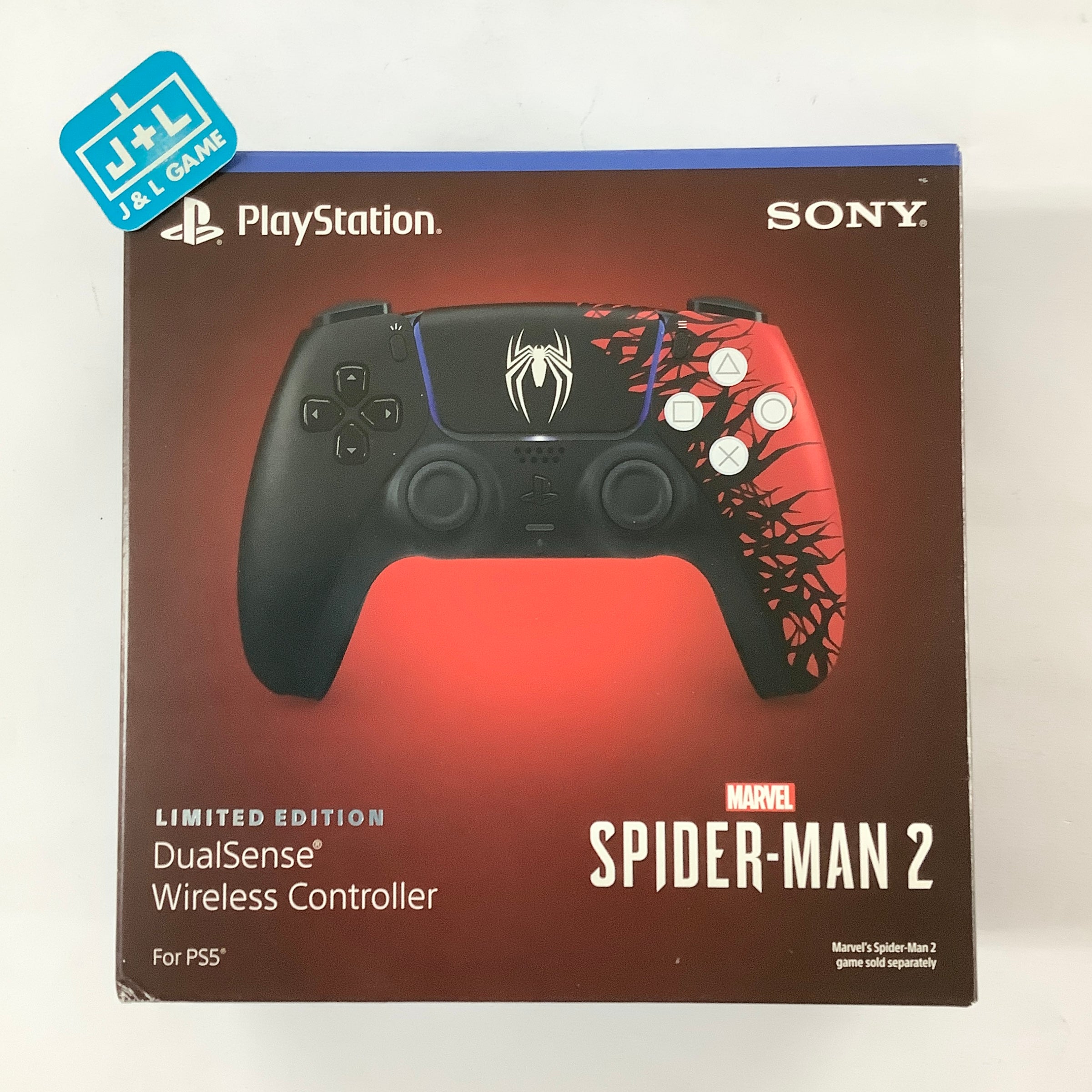 SONY PlayStation 5 DualSense Wireless Controller (Spider-Man 2) - (PS5) PlayStation 5 Accessories PlayStation   