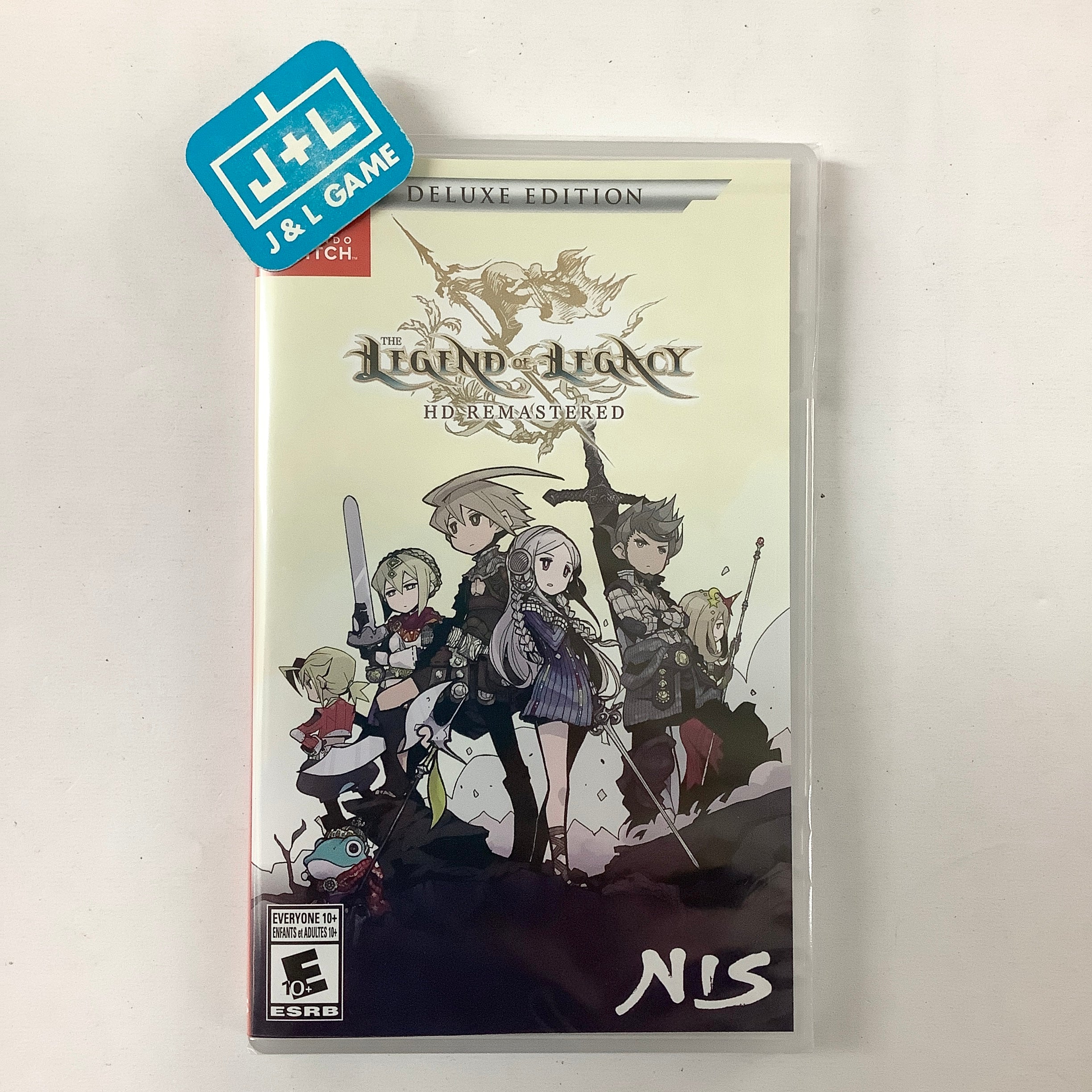 The Legend of Legacy HD Remastered: Deluxe Edition - (NSW) Nintendo Switch Video Games NIS America   