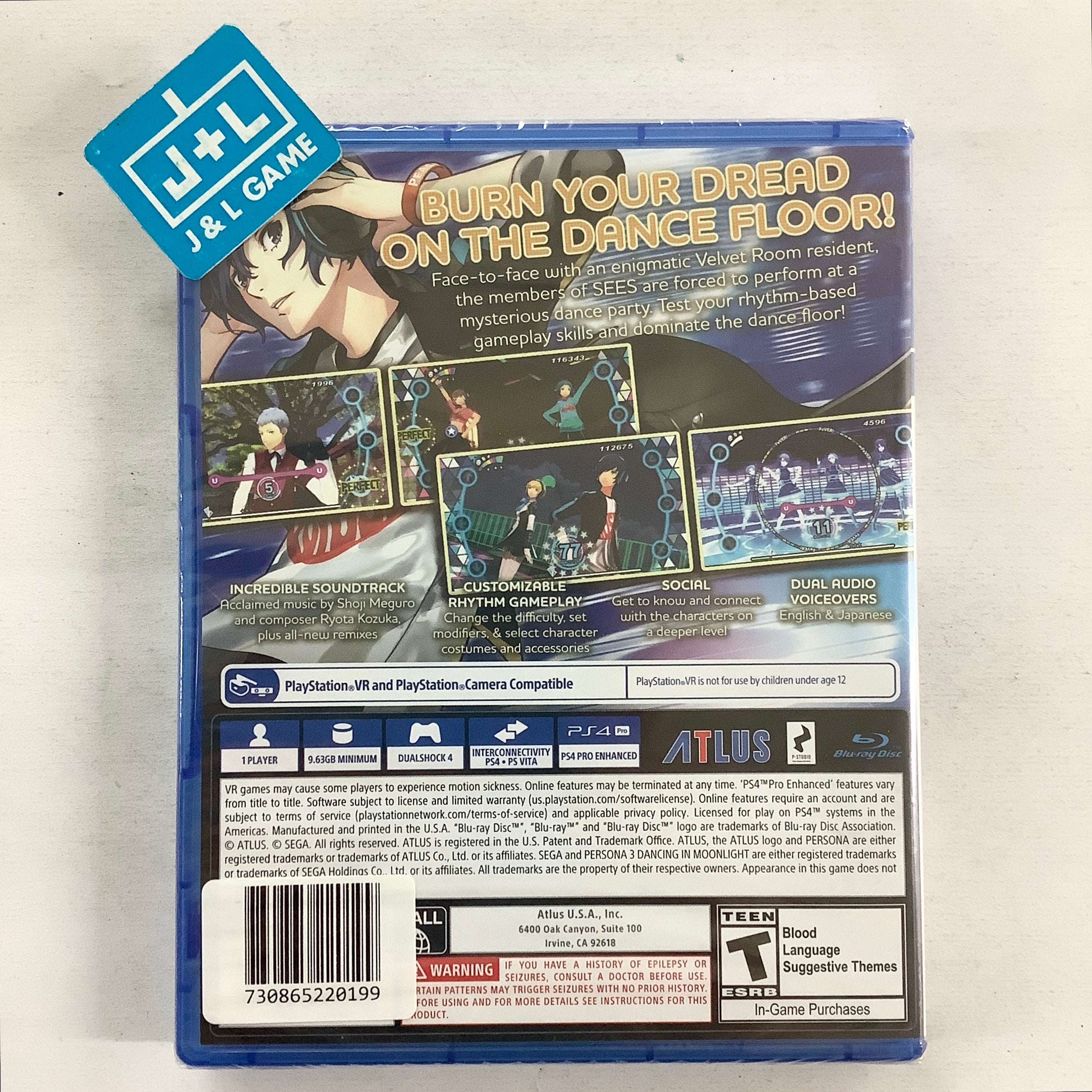 Persona 3: Dancing in Moonlight - (PS4) PlayStation 4 Video Games Atlus