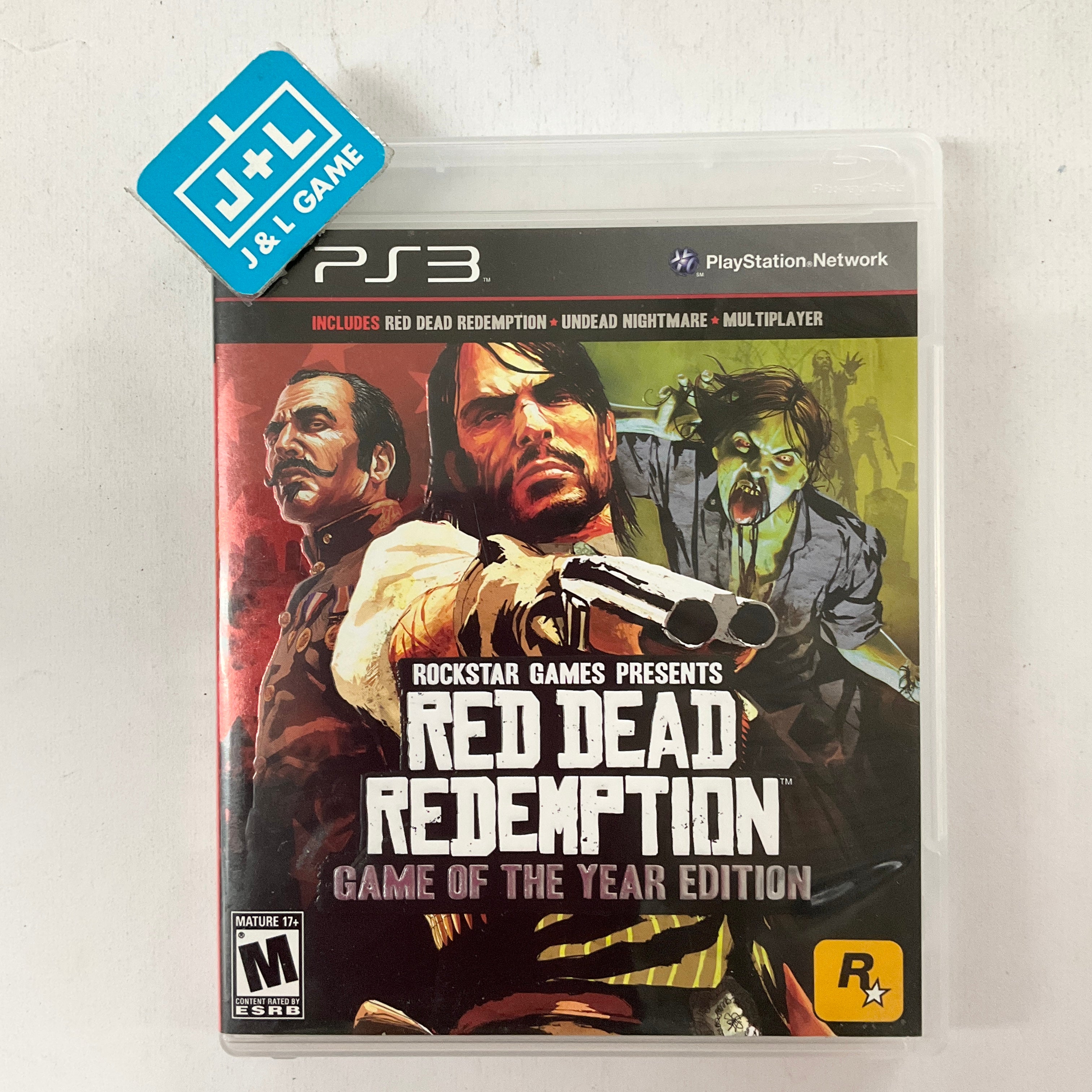 Red Dead Redemption: Game of the Year Edition - (PS3) PlayStation 3 [Pre-Owned] Video Games Rockstar Games