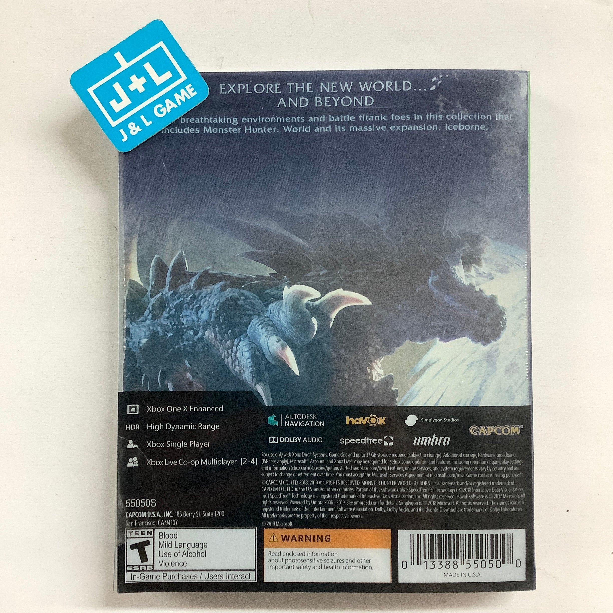 Monster Hunter World: Iceborne (Master Edition Deluxe) - (XB1