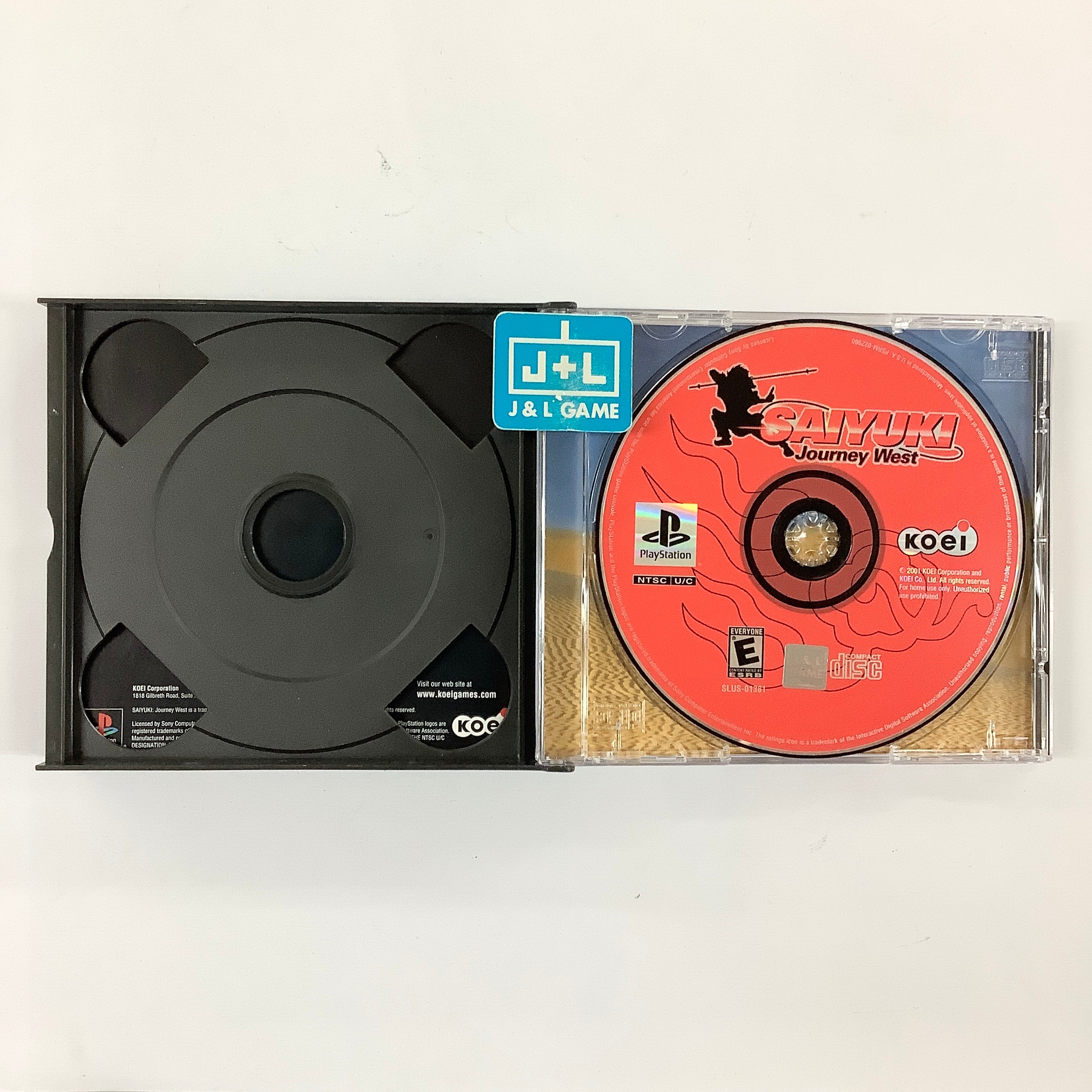 Saiyuki: Journey West - (PS1) PlayStation 1 [Pre-Owned] Video Games Koei   