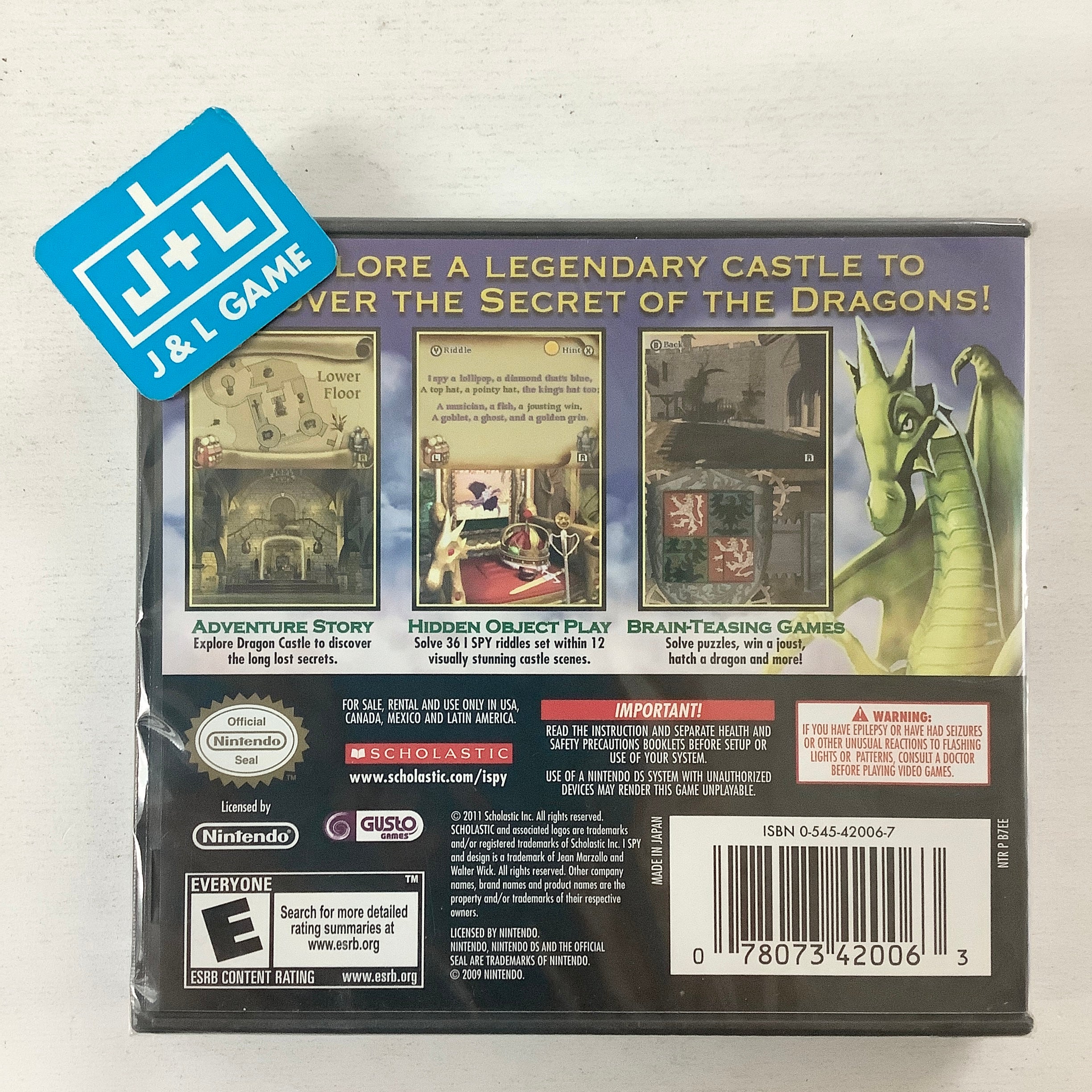 I SPY Castle - (NDS) Nintendo DS | J&L Game