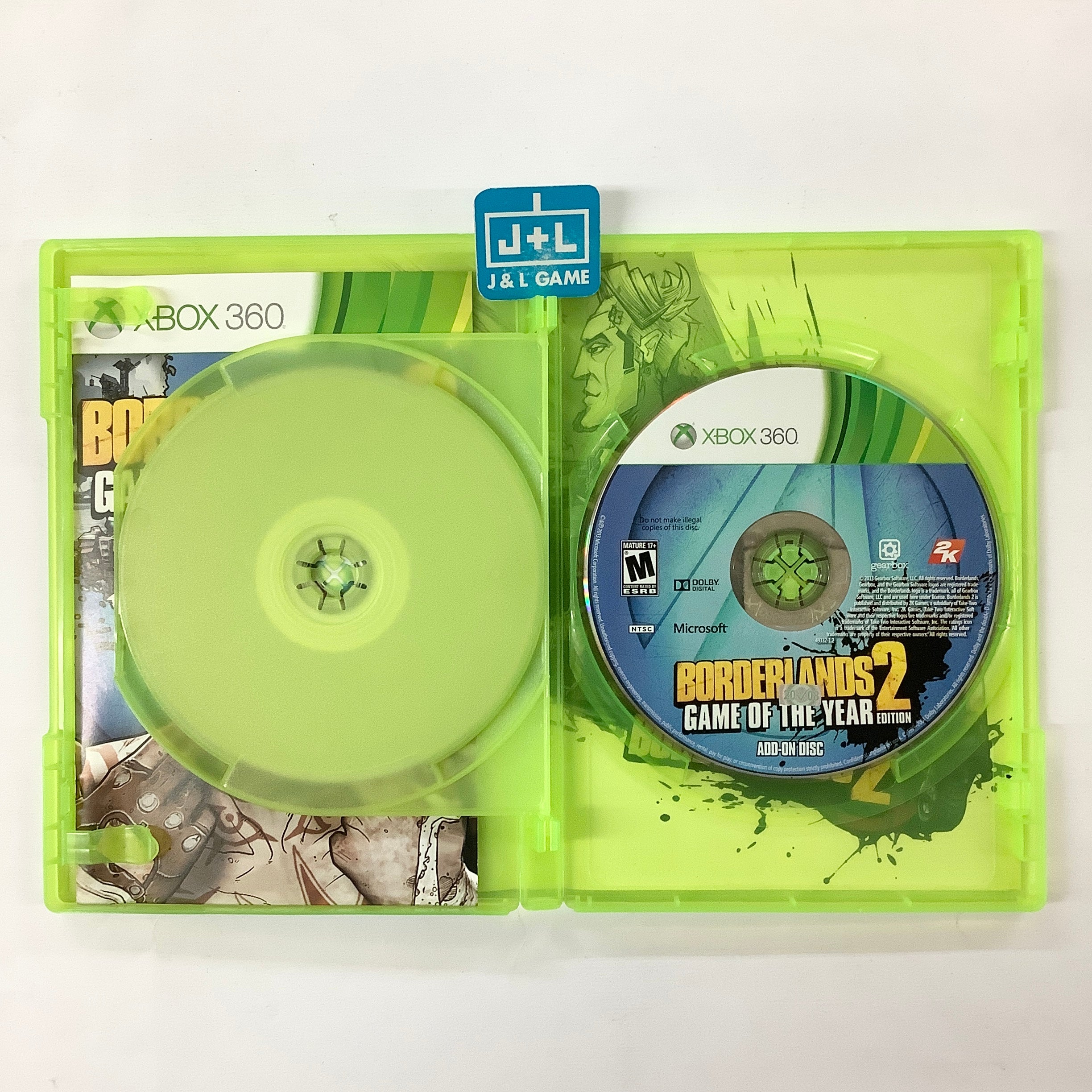 Borderlands 2: Game of the Year Edition - Xbox 360 [Pre-Owned] Video Games 2K Games   