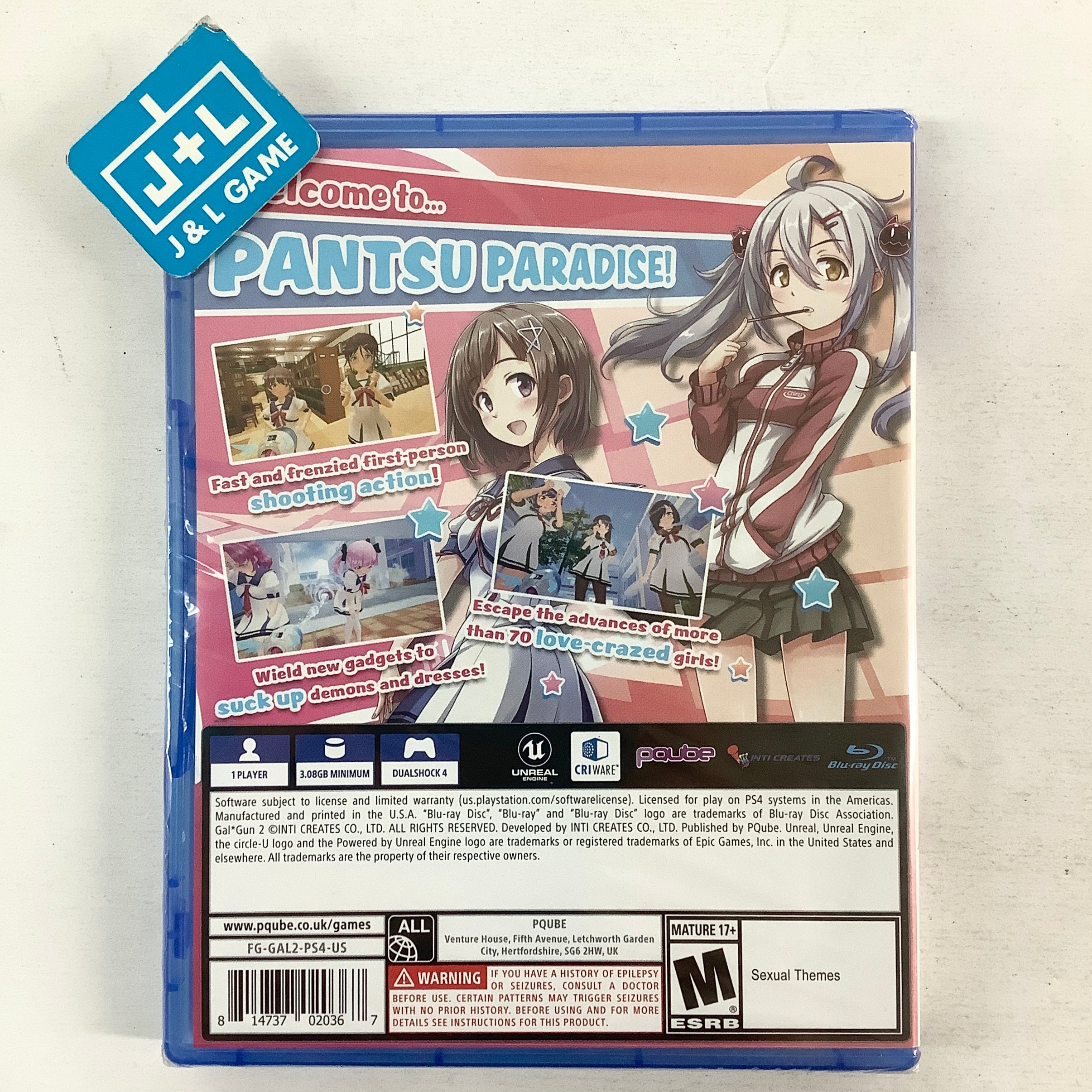 Gal*Gun 2 - (PS4) PlayStation 4 Video Games PQube