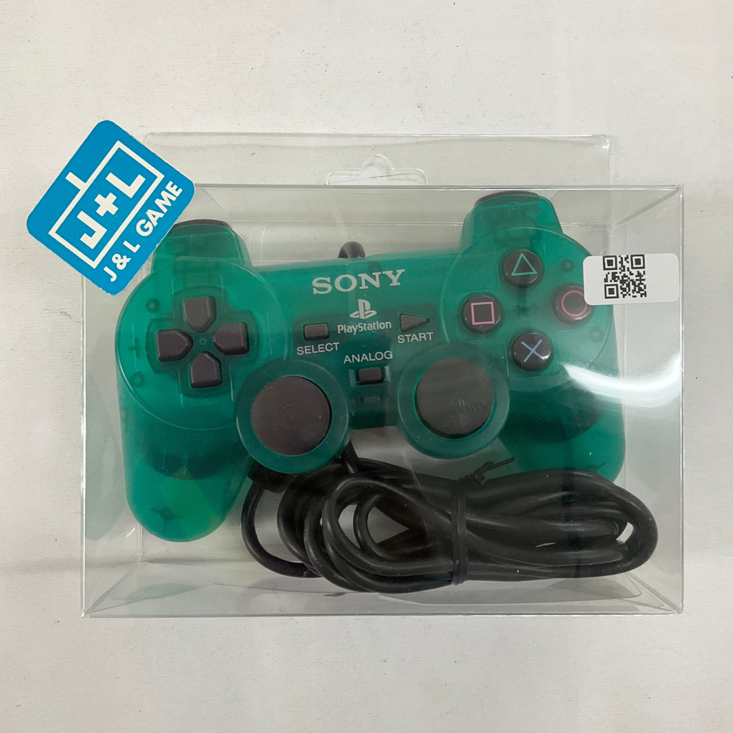 Sony DualShock 2 Controller (Clear Green) - (PS2) PlayStation 2 [Pre-Owned] Accessories Sony   